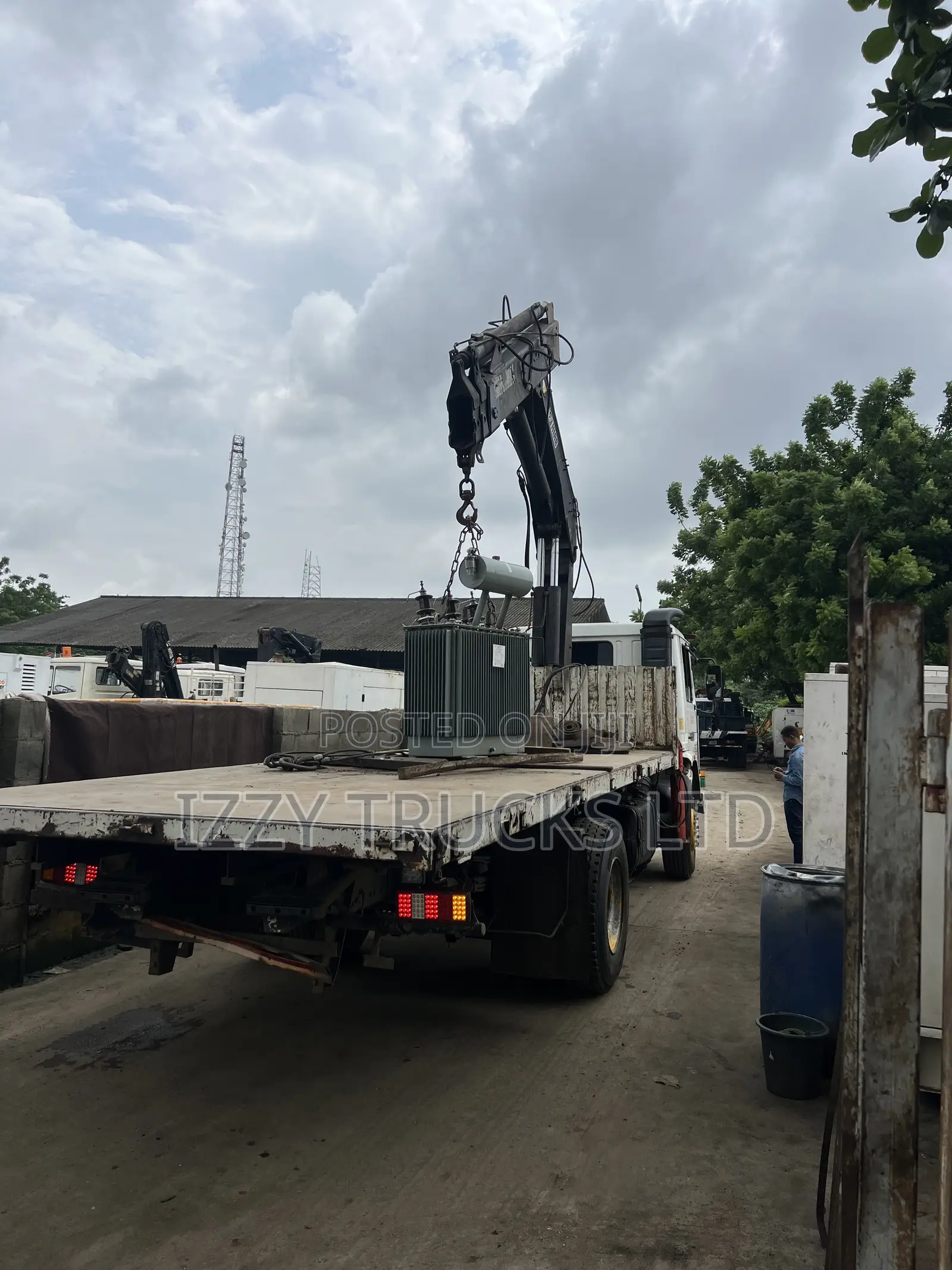 Hiab Crane Rental Across Nigeria | Izzy Trucks