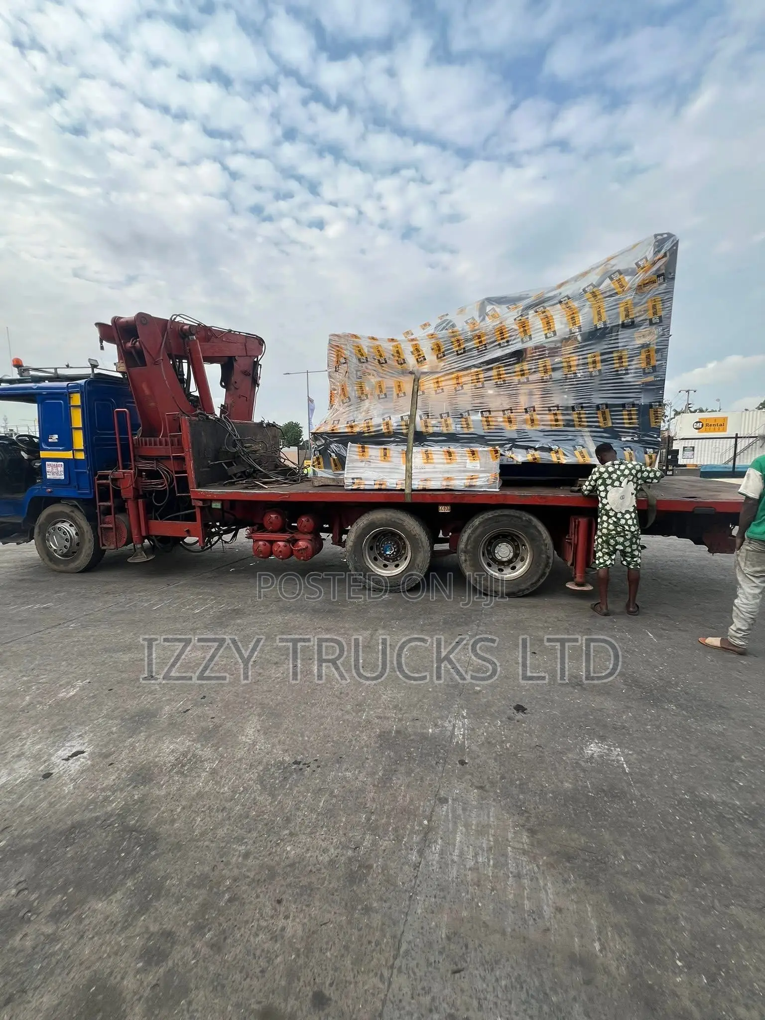 Izzy Trucks – Your Partner for Heavy Lifting Hiab Hire