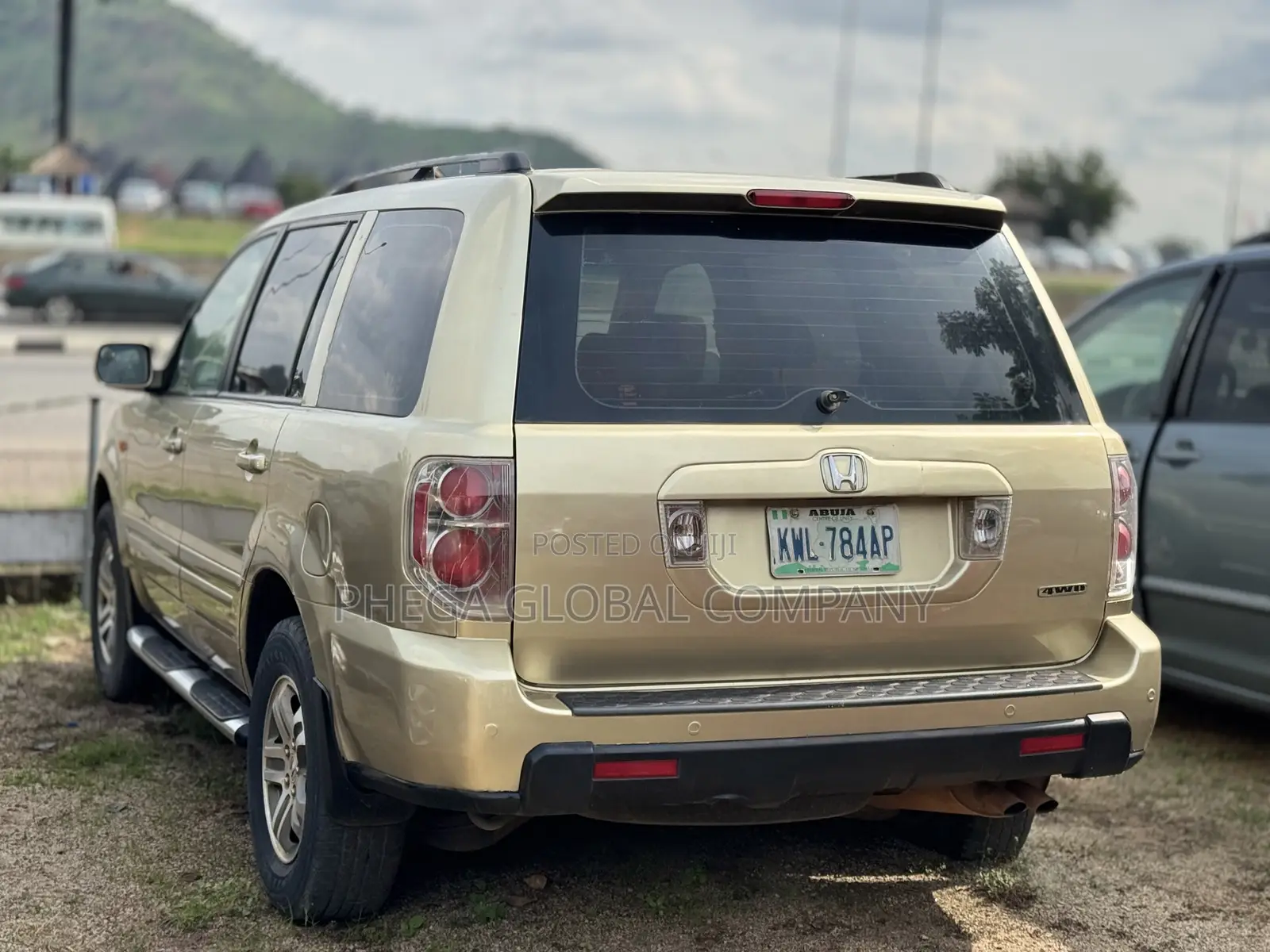 Honda Pilot EX-L 4x4 (3.5L 6cyl 5A) 2006 Gold