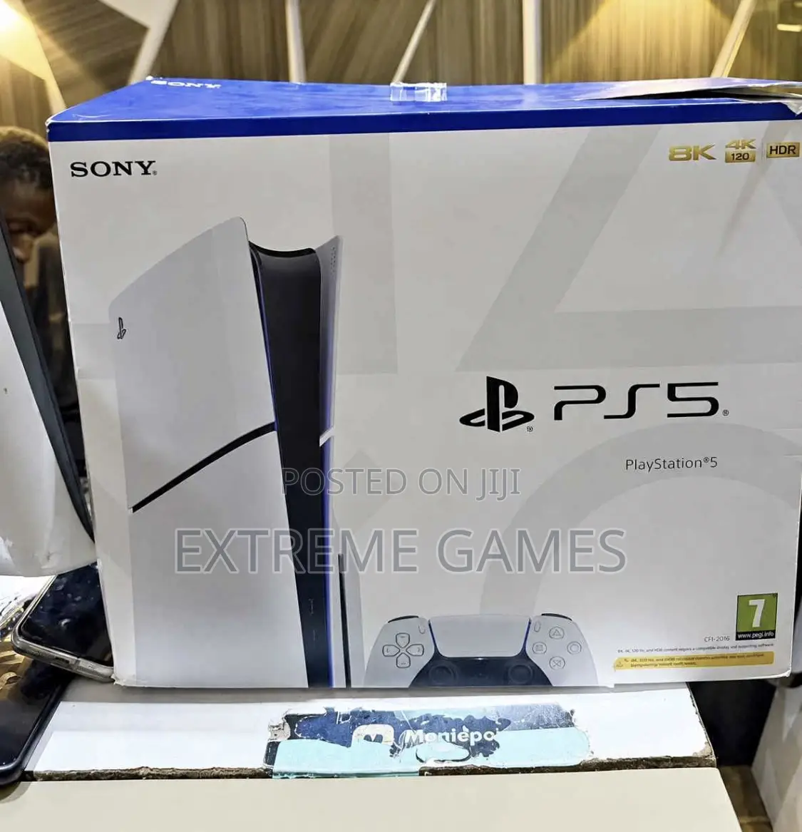 Ps5 Slim (1TB) With Twelve Downloaded Games and Two Pads