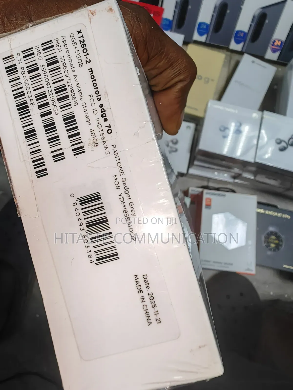 New Motorola Edge 70 256 GB Gray