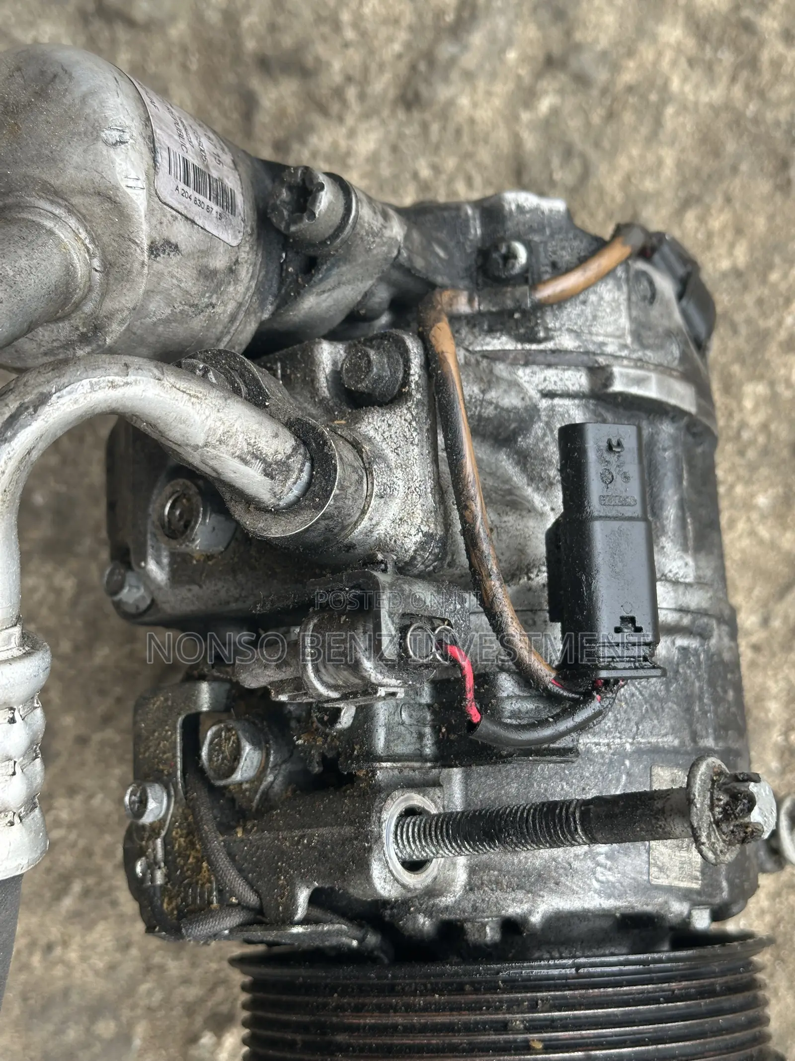 AC Compressor (Sensor and Coil) Ml 350 (W 166) 276 Engine
