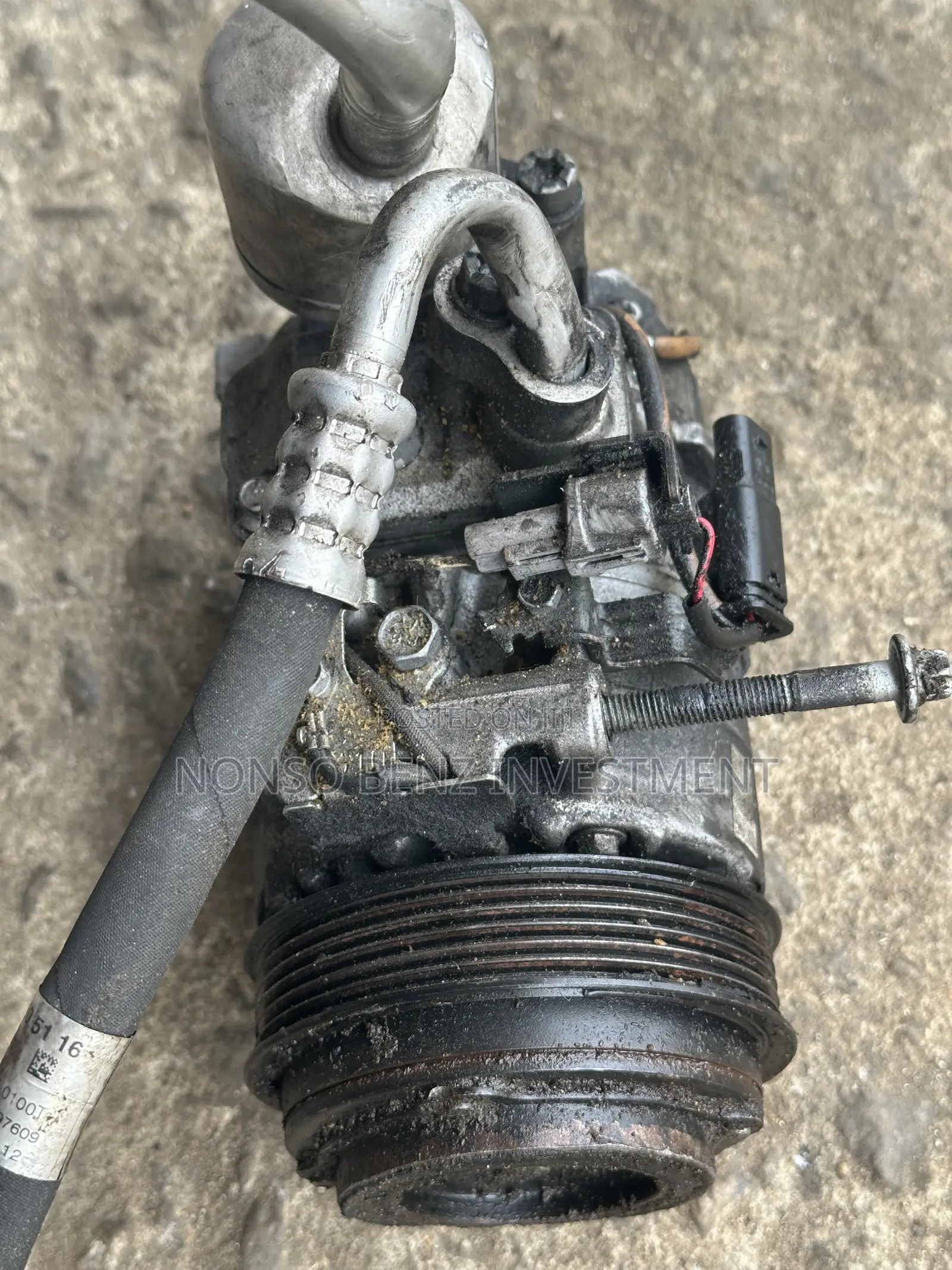 AC Compressor (Sensor and Coil) Ml 350 (W 166) 276 Engine
