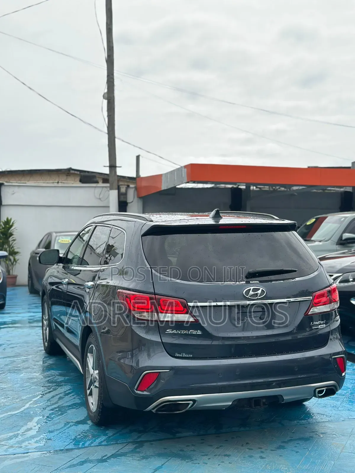 Hyundai Santa Fe 2017 Gray