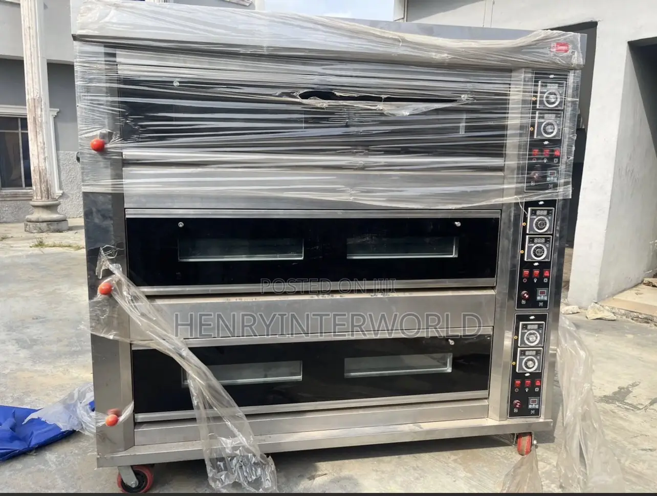 9 Trays Gas Oven