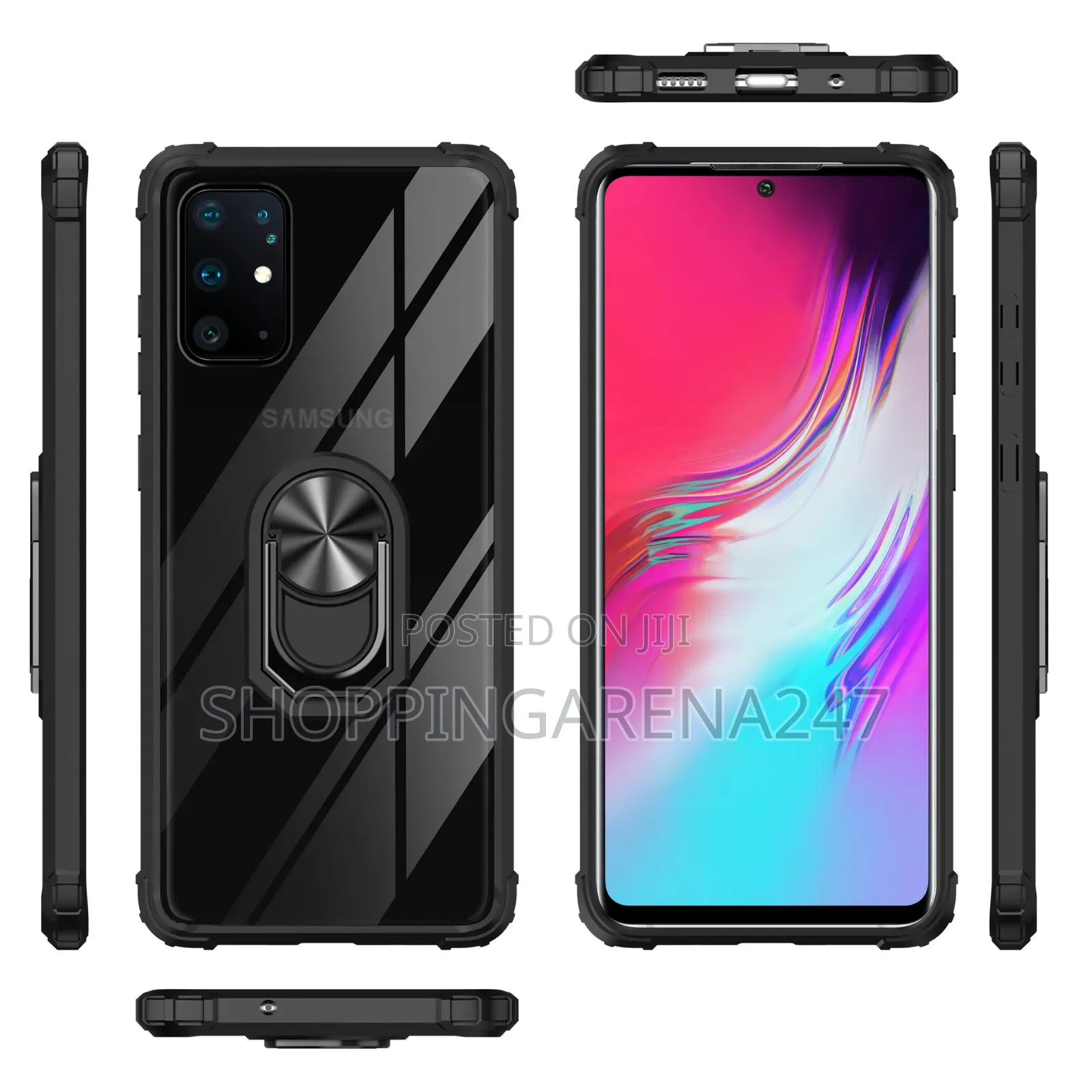 Samsung Galaxy S20fe/S20+ Rugged Transparent Back Case