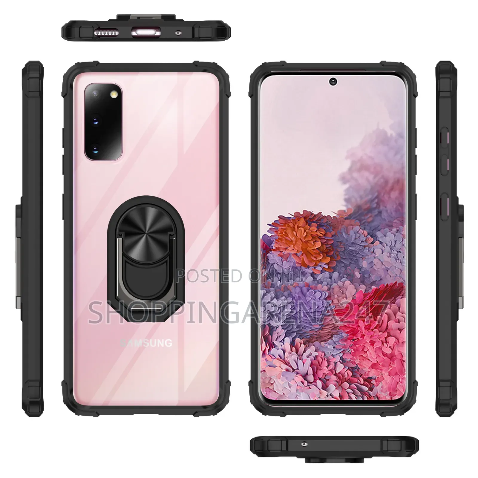Samsung Galaxy S20 Rugged Transparent Back Case