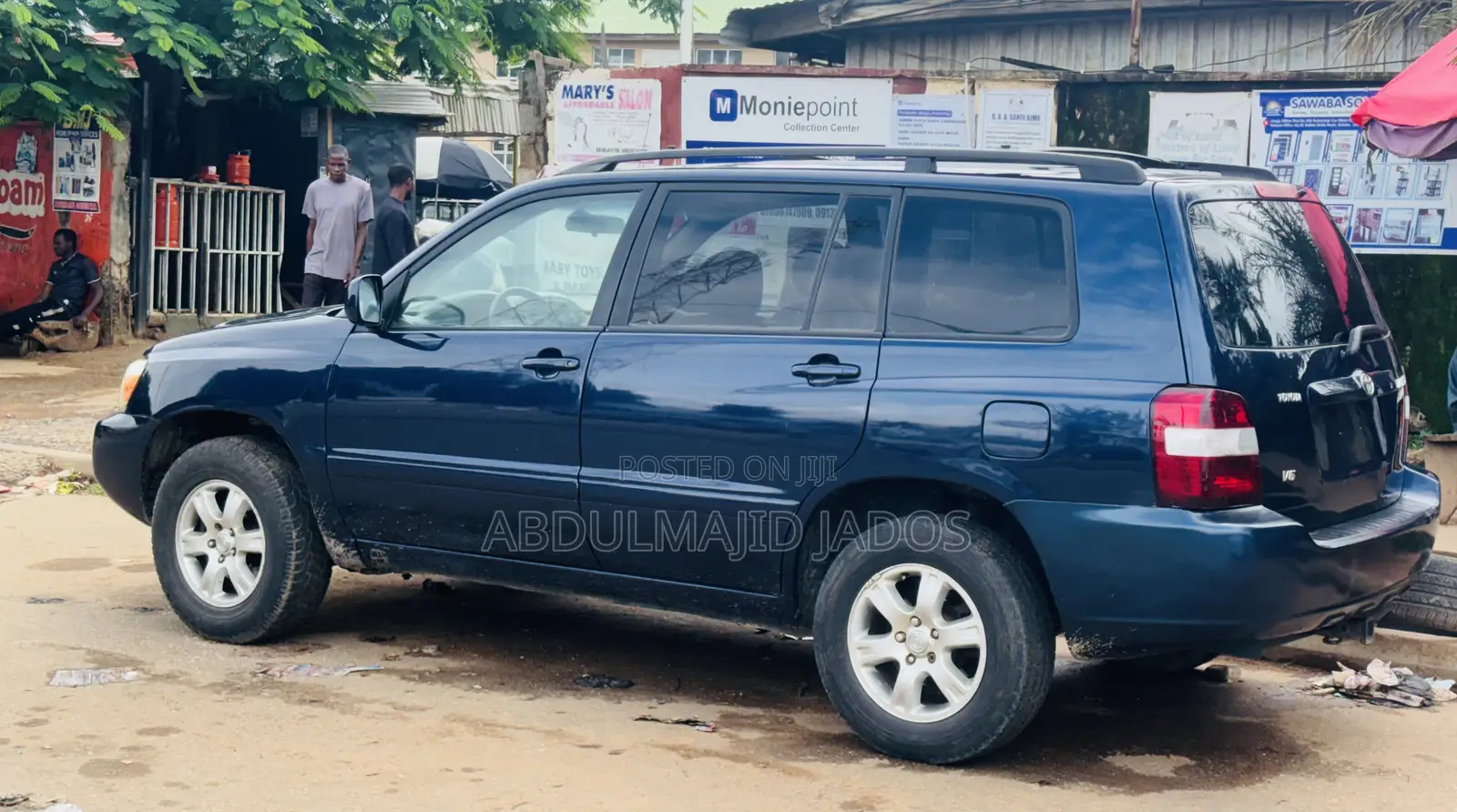 Toyota Highlander 2003 Blue