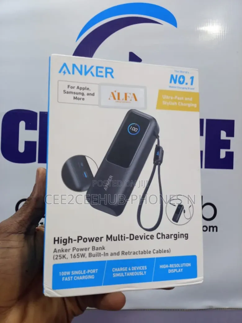 Anker Zolo 25,000mAh 165w Powerbank