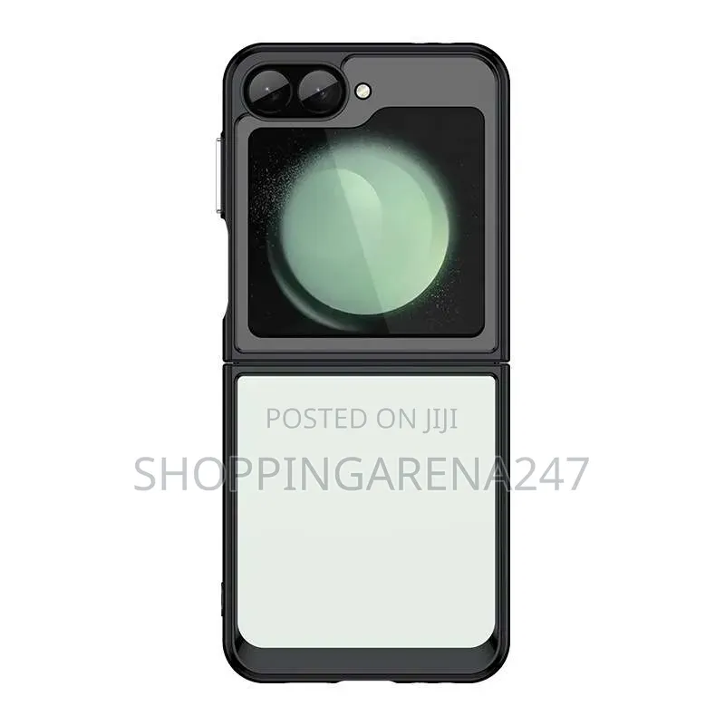Samsung Galaxy Z Flip 6/Flip 7 Fe Rugged Transparent Back Case