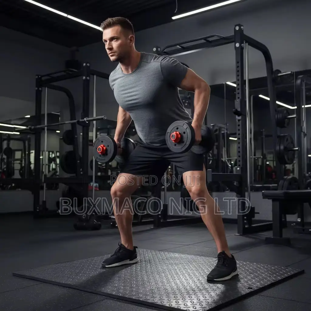 10Kg Dumbell With Kettle +Hand Gloves Wother Base