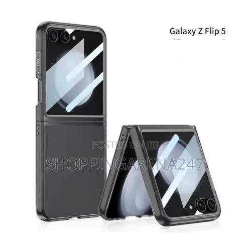 Samsung Galaxy Z Flip 5 Rugged Transparent Back Case