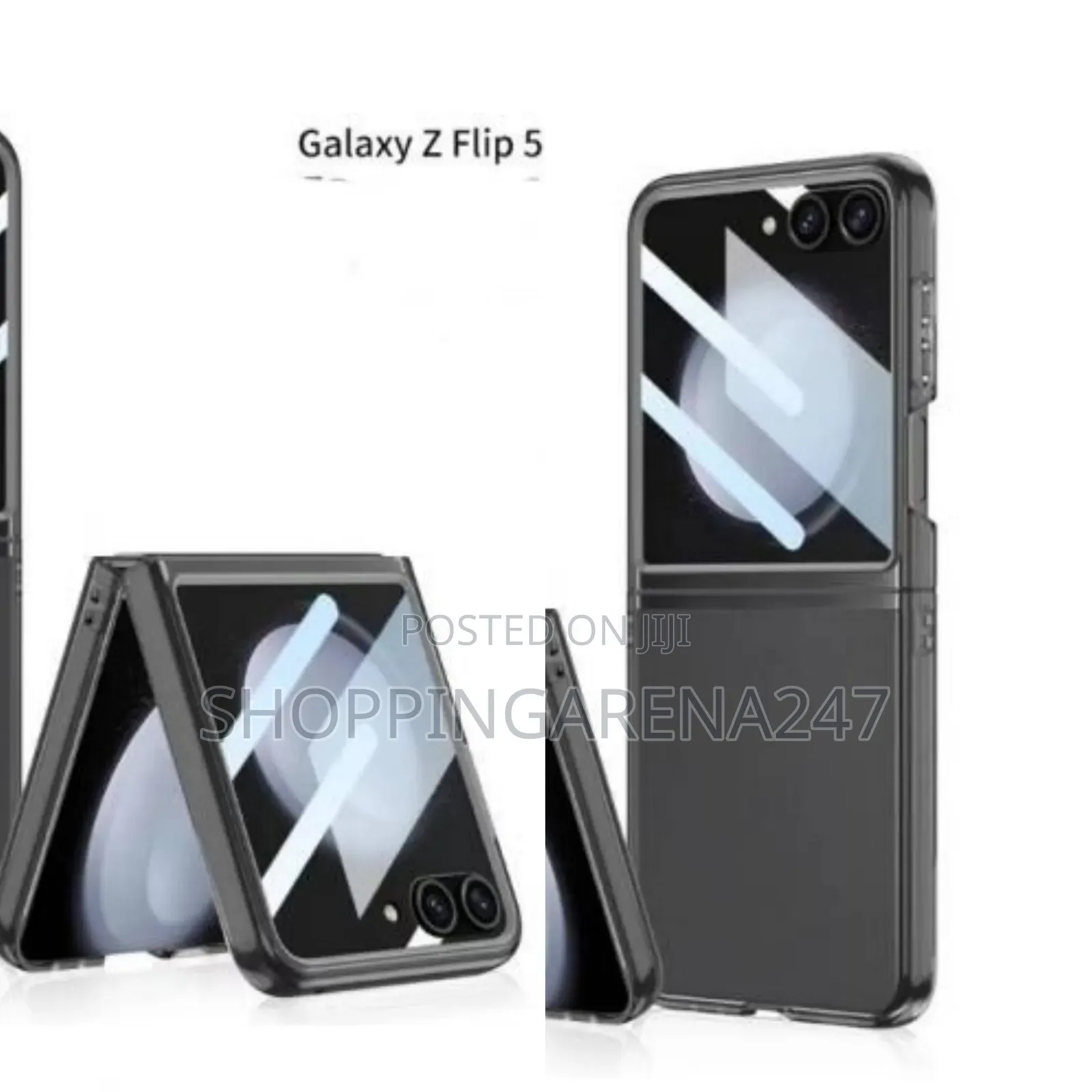 Samsung Galaxy Z Flip 5 Rugged Transparent Back Case