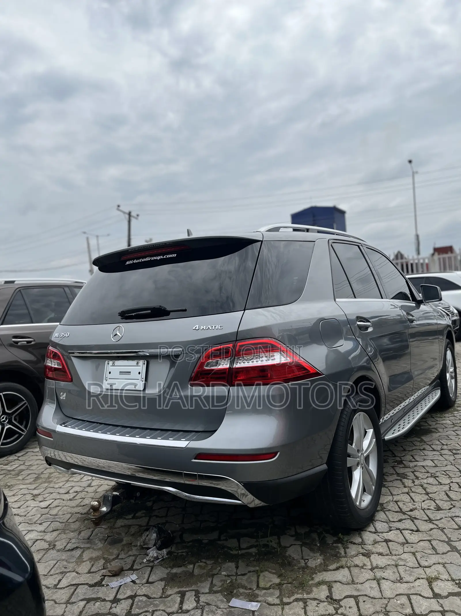 Mercedes-Benz M Class ML350 4MATIC 4dr SUV AWD (3.5L 6cyl 7A) 2015 Gray