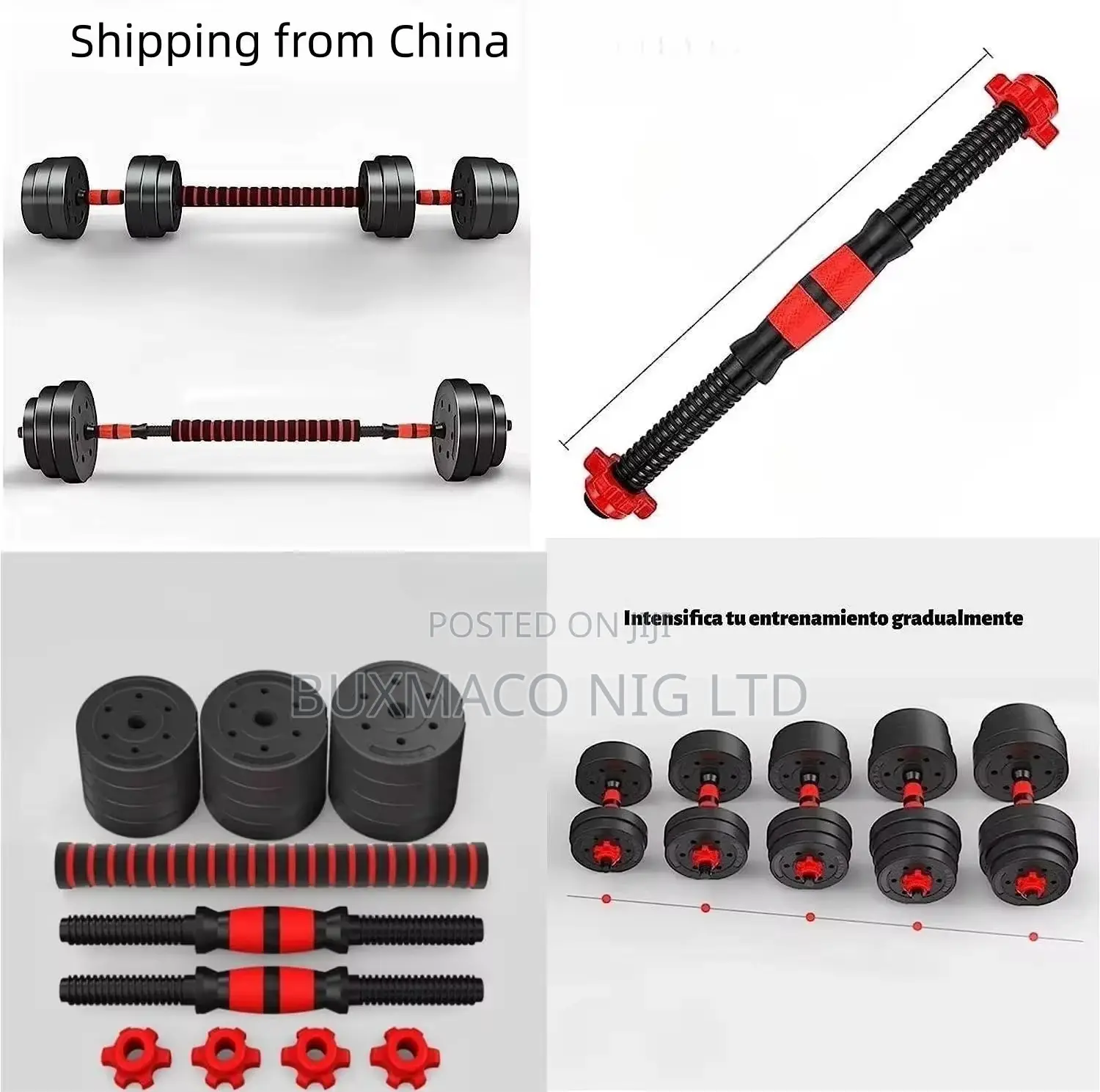 15Kg Dumbbell+ Kettle With Base+ Hand Gloves