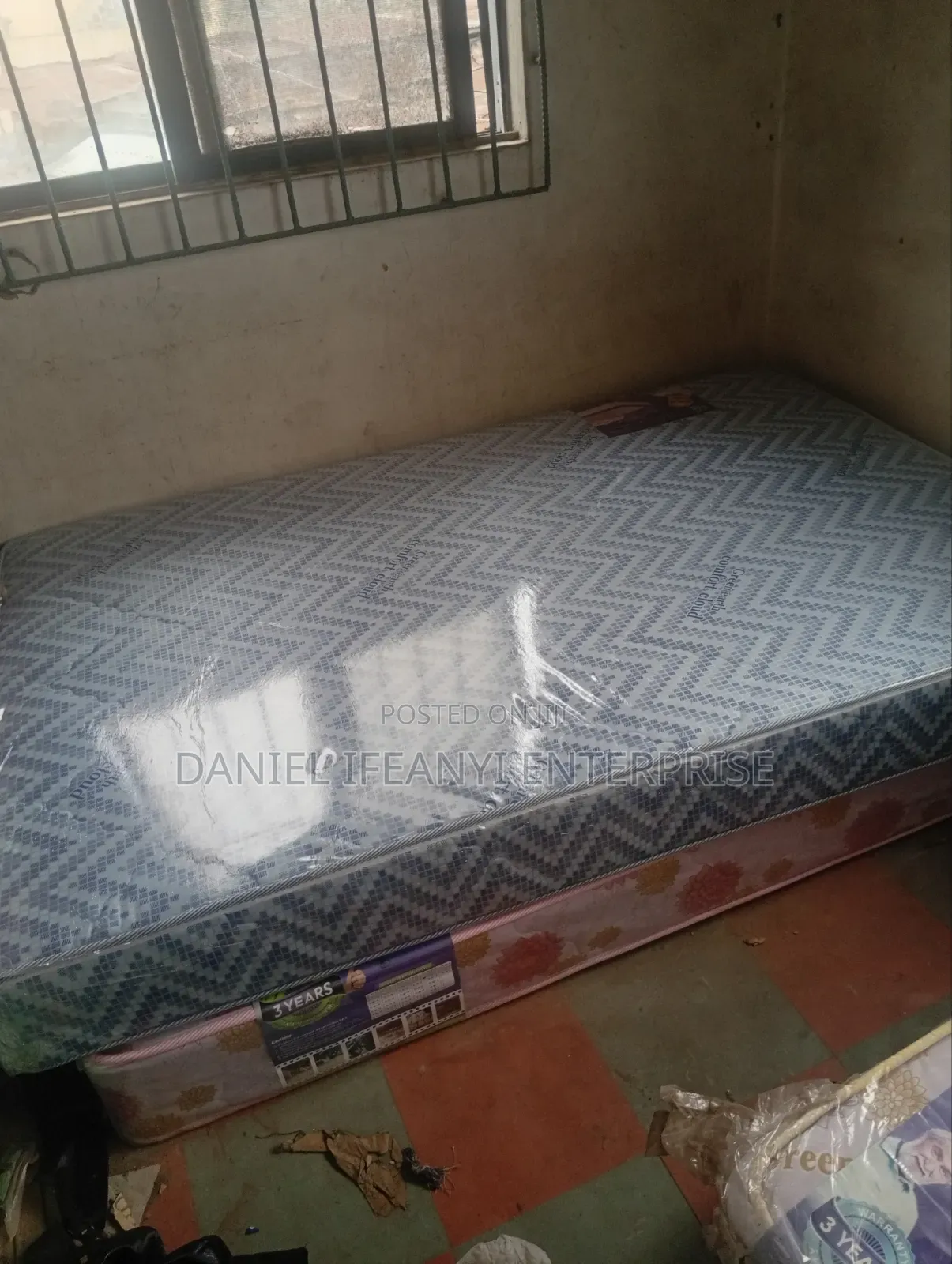31⁄2 by 6ft by 6inches Semi Orthopaedic Comfort Cloud Mattress