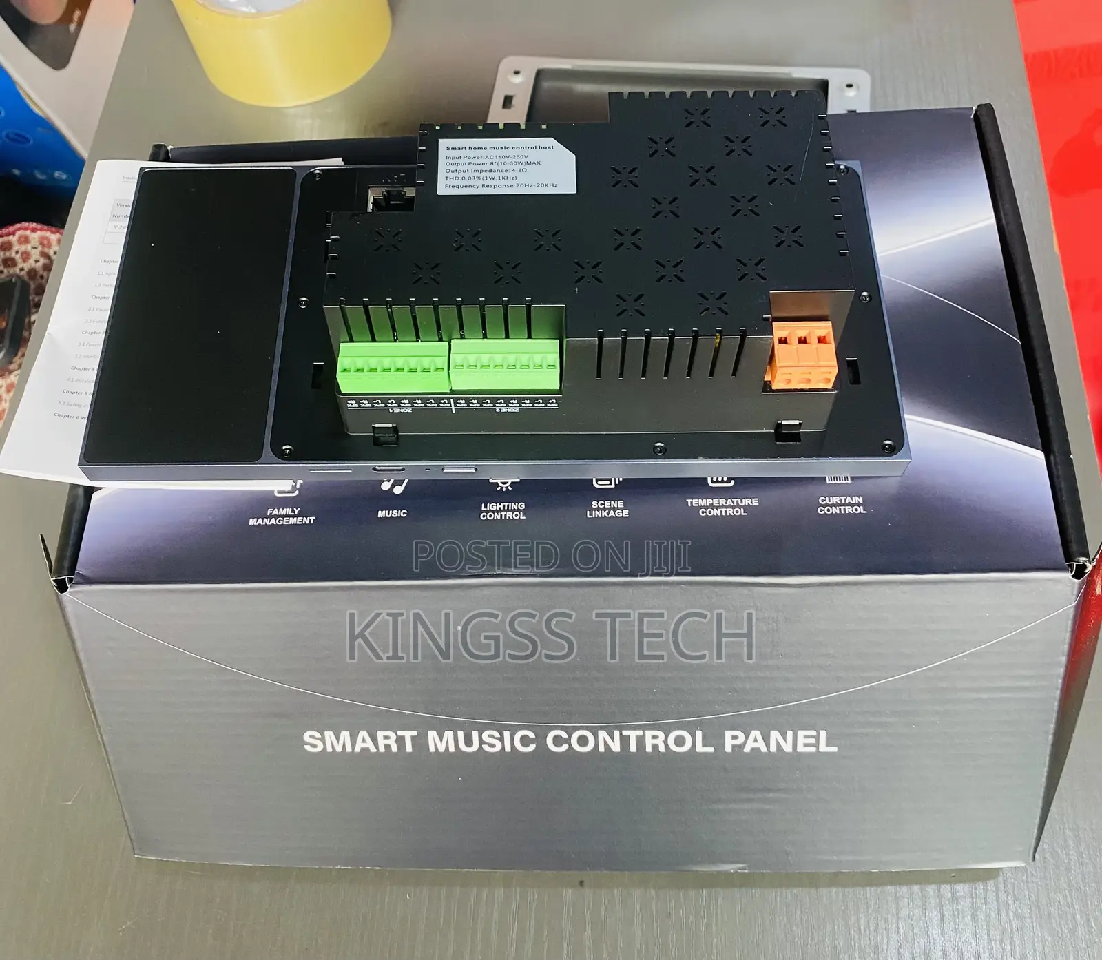 Dart 7inches Wall Amplifier Home Automation