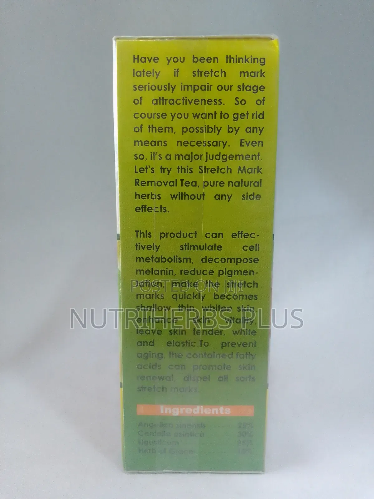 Stretch Mark Removal Tea (Stimulate Cell Metabolism and Prevent Aging)