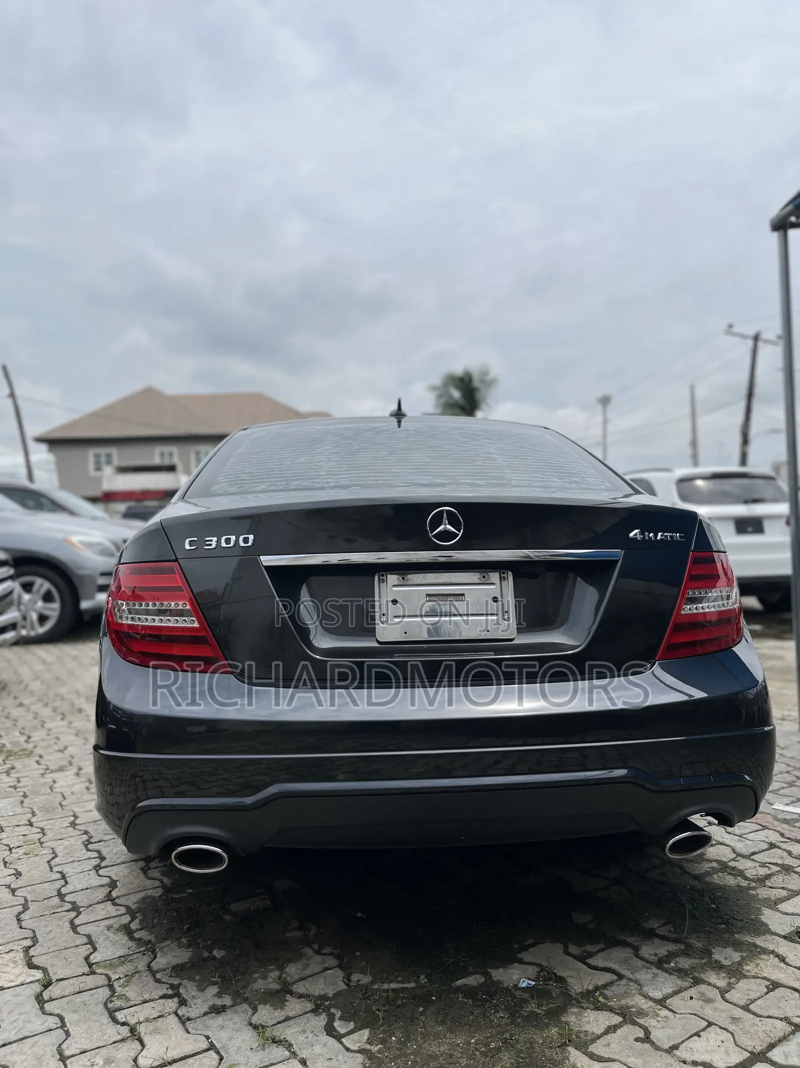 Mercedes-Benz C300 Sport 4Matic Sedan AWD (3.5L 6cyl 7A) 2013 Blue