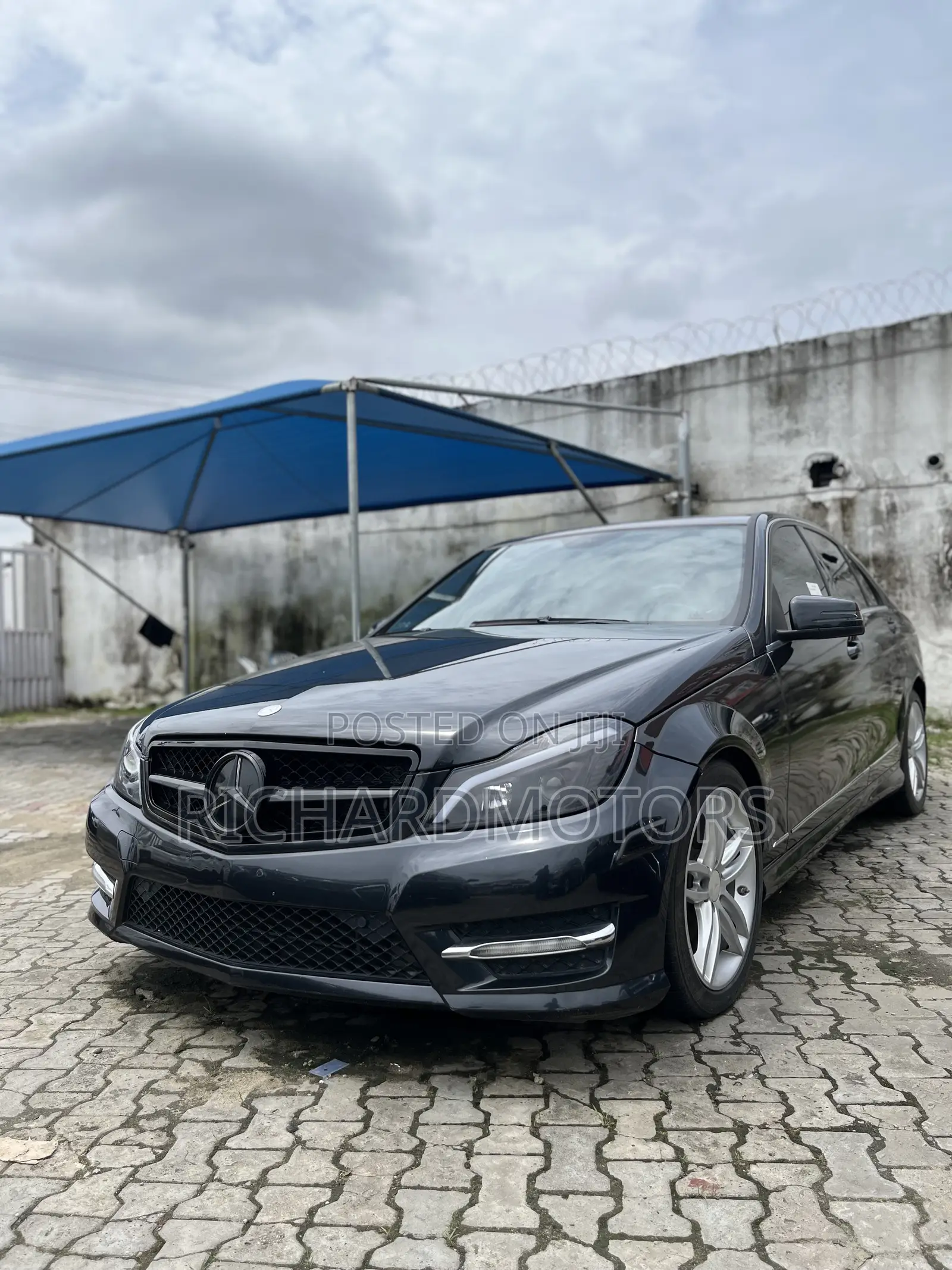 Mercedes-Benz C300 Sport 4Matic Sedan AWD (3.5L 6cyl 7A) 2013 Blue