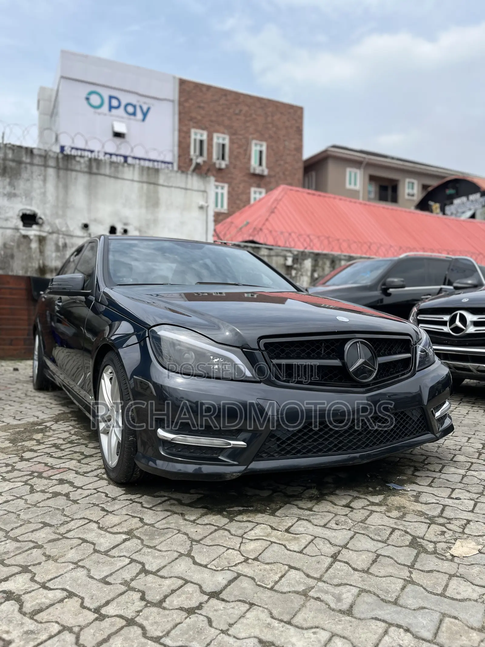 Mercedes-Benz C300 Sport 4Matic Sedan AWD (3.5L 6cyl 7A) 2013 Blue