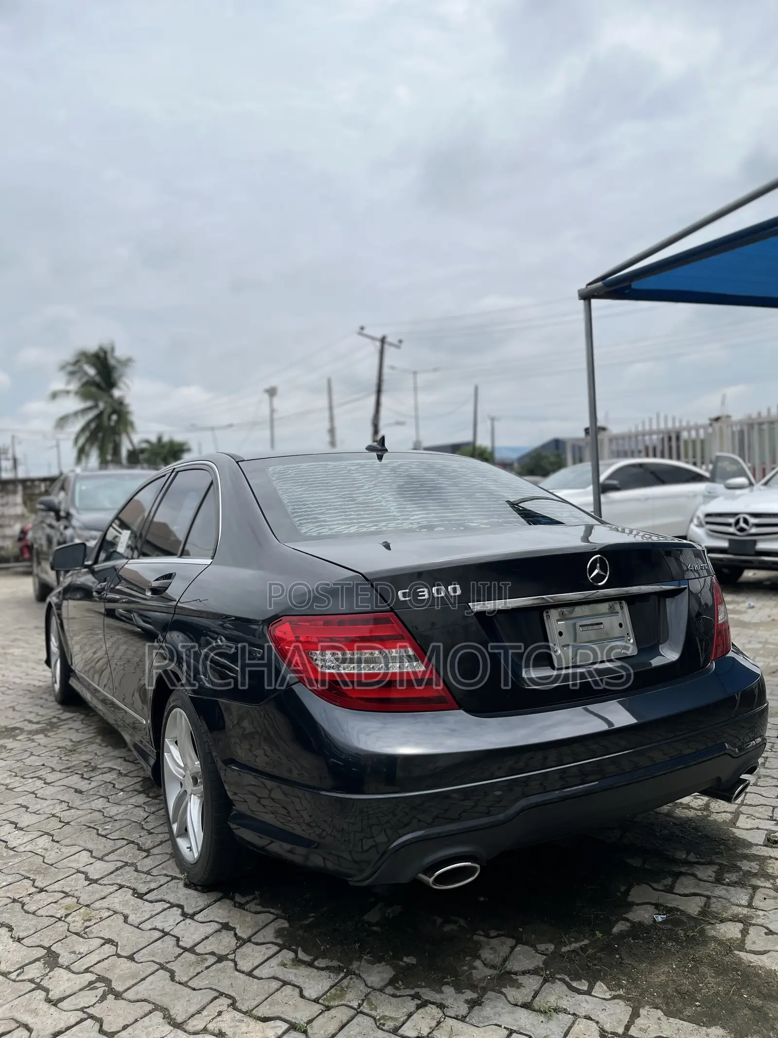 Mercedes-Benz C300 Sport 4Matic Sedan AWD (3.5L 6cyl 7A) 2013 Blue