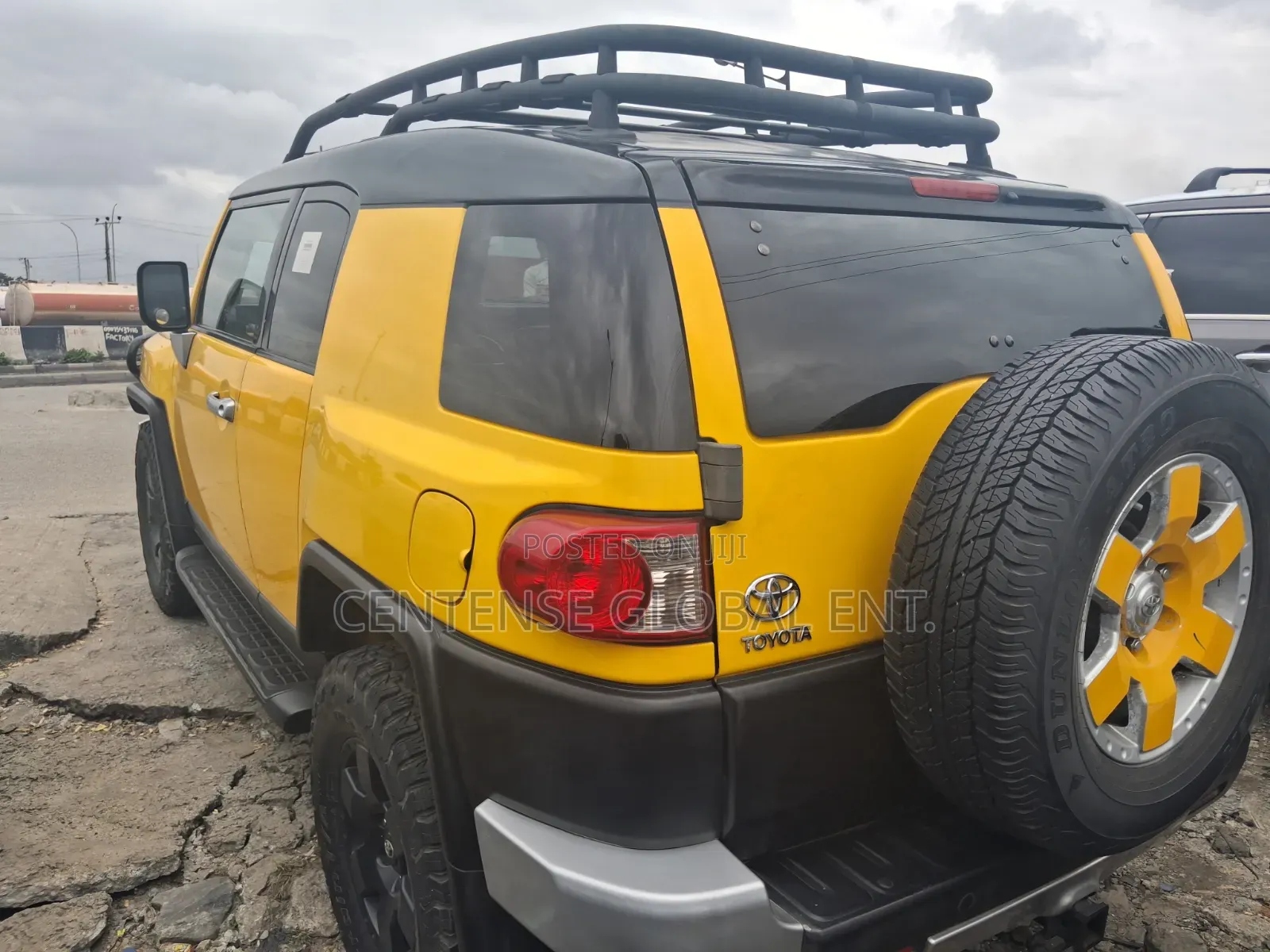 Toyota FJ Cruiser 2007 Yellow