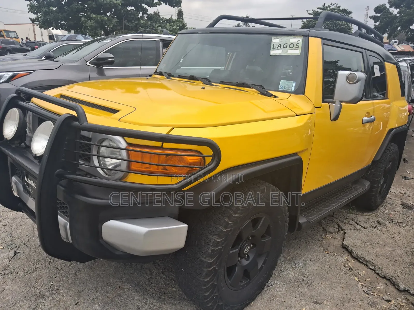 Toyota FJ Cruiser 2007 Yellow