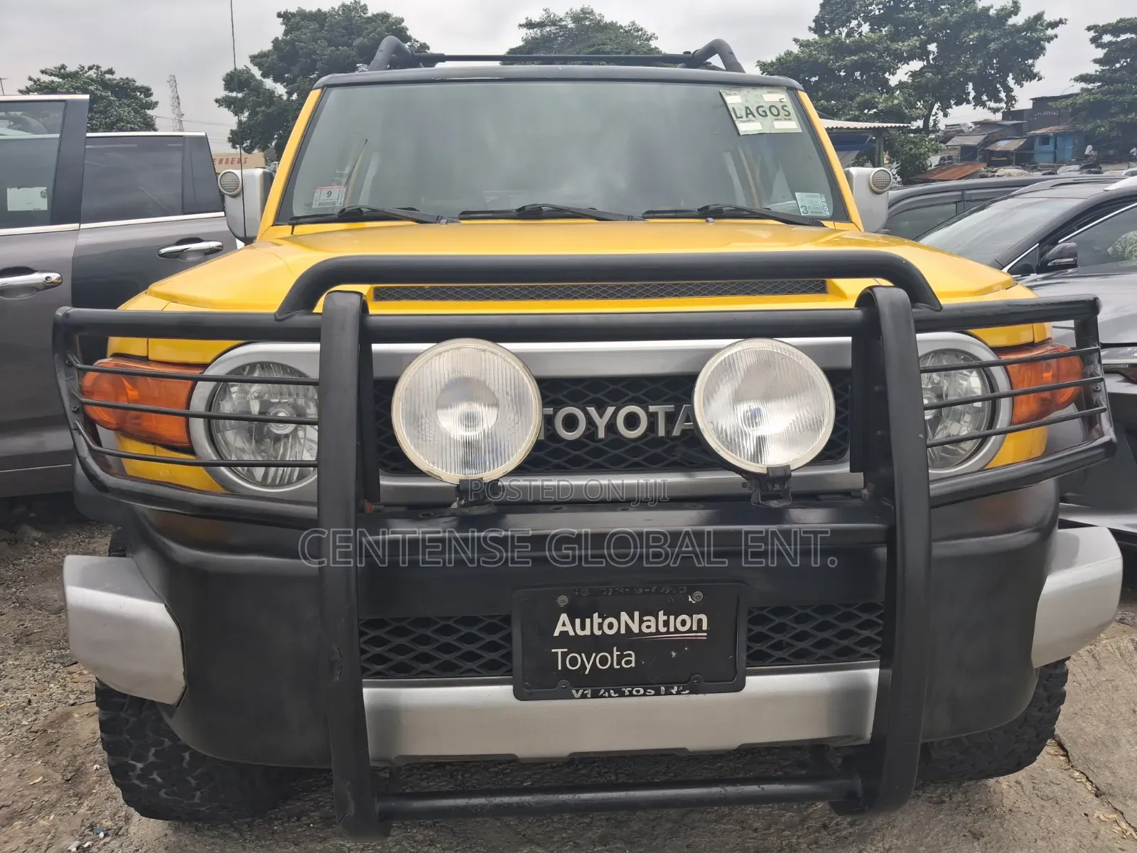 Toyota FJ Cruiser 2007 Yellow