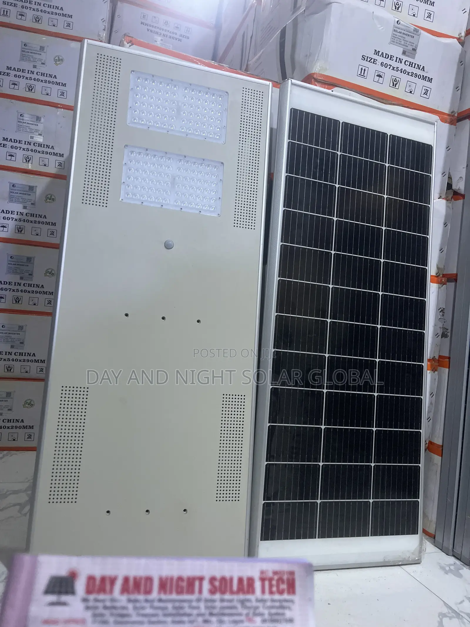 A 3 60watts Felicity Solar Street Lights