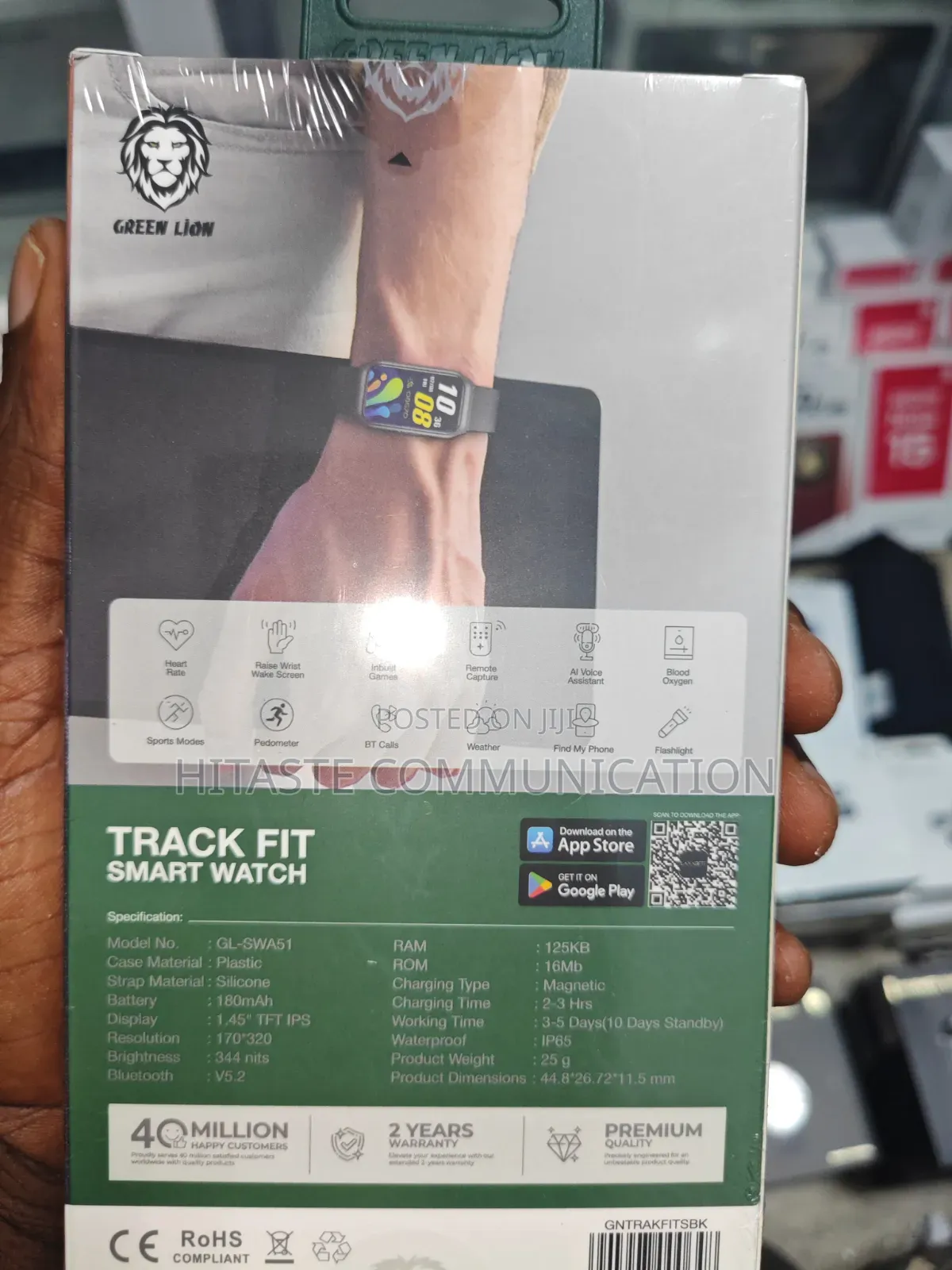Greenlion Track Fit Smart Watch