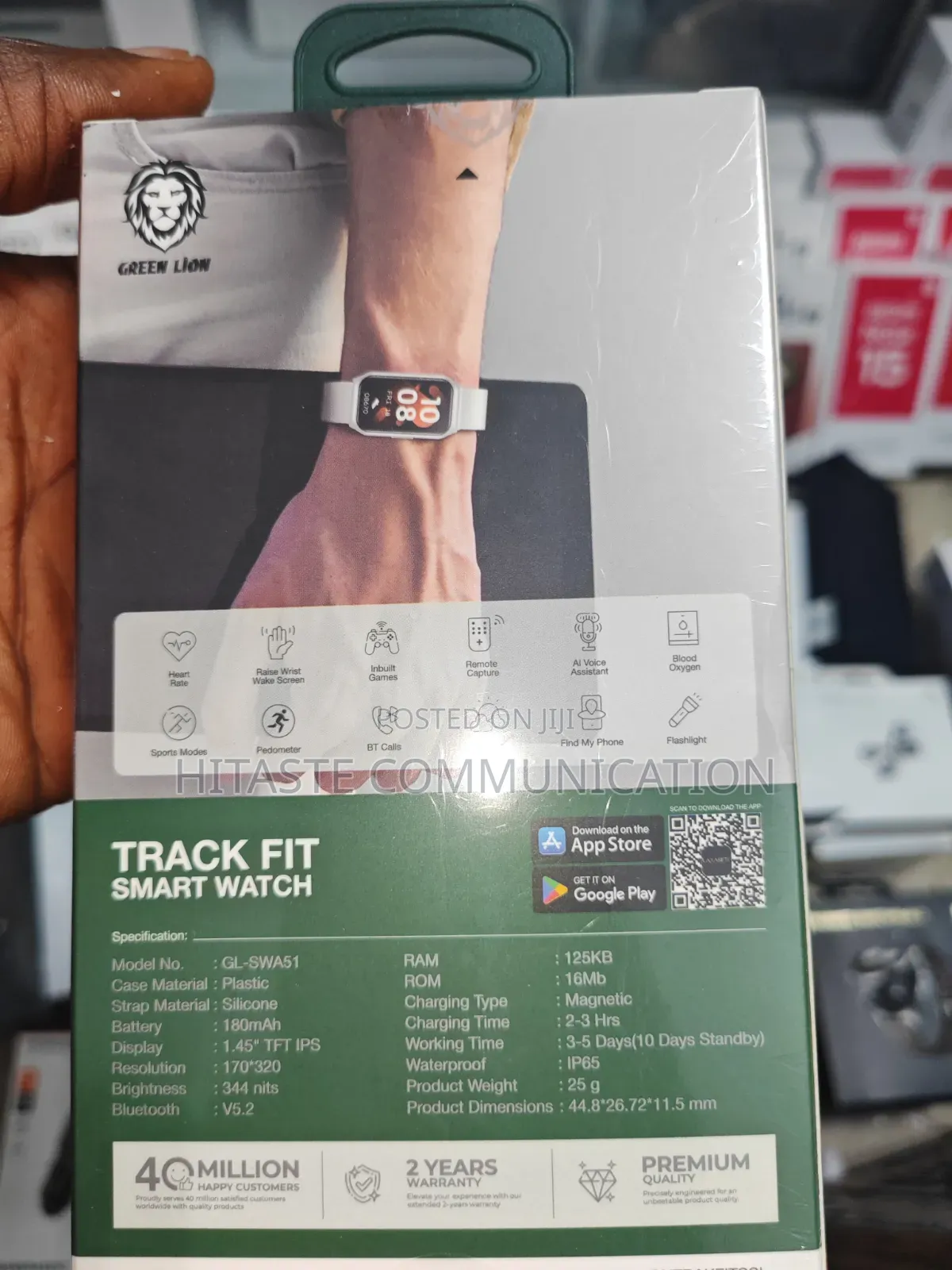 Greenlion Track Fit Smart Watch