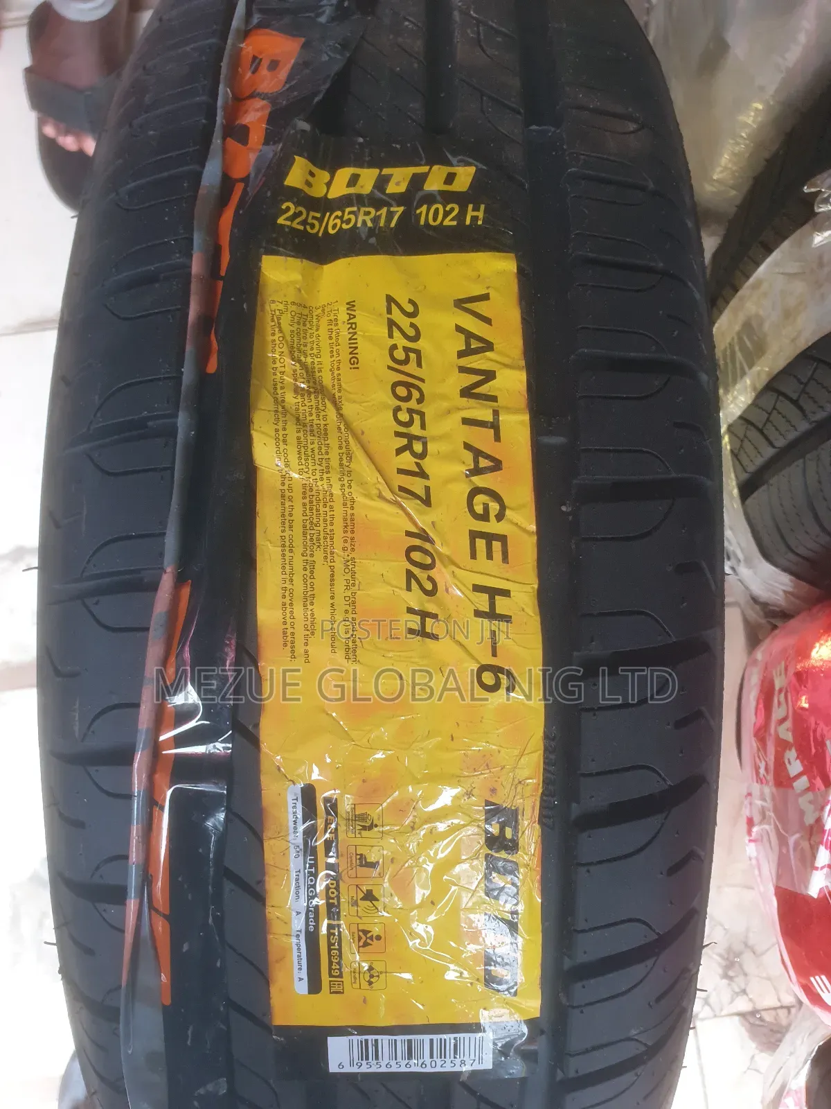 Boto Tyre 225/65/R17