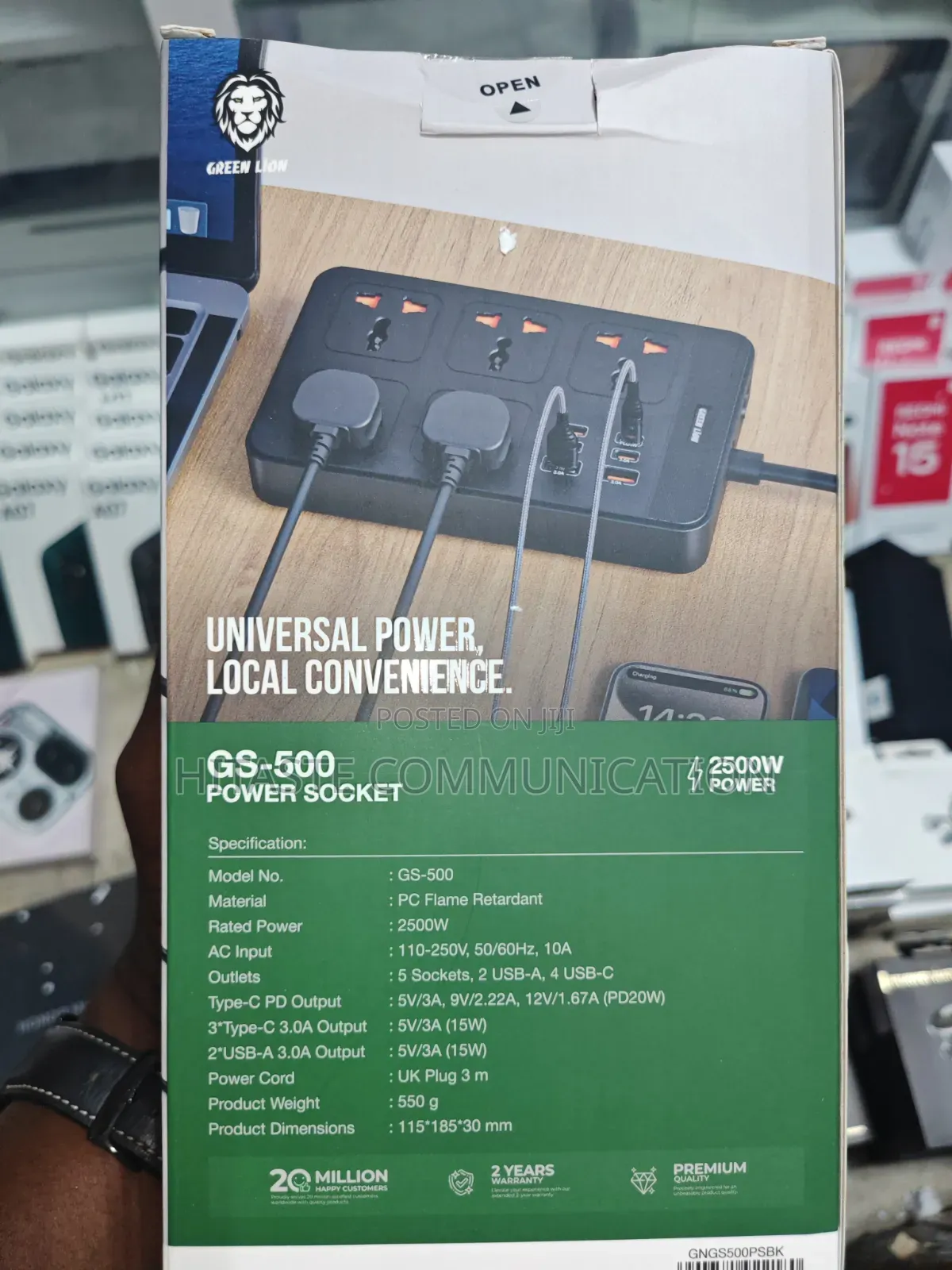 Greenlion I Gs 500 Power Socket