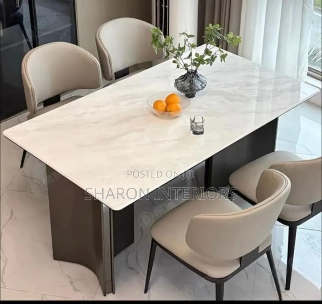 Verona Marble Dining Set