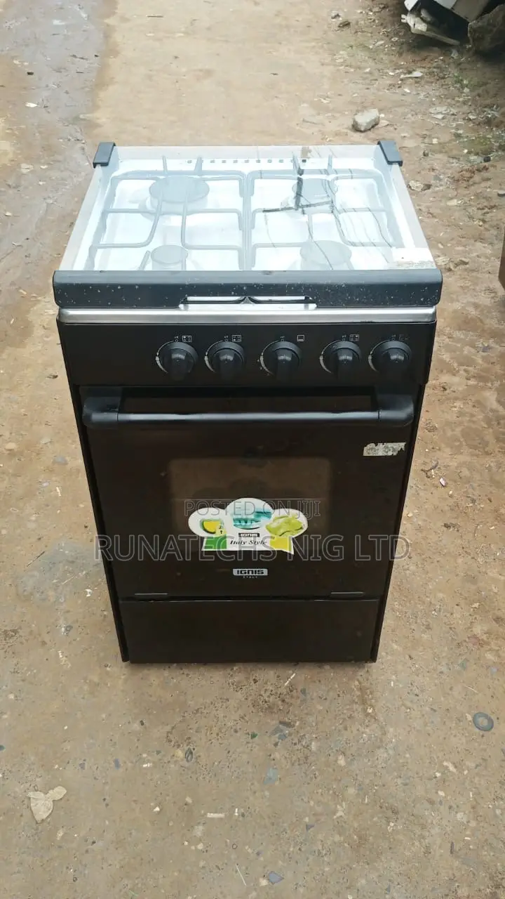 Ignis Standing Gas Cooker With Oven Clean Uk Used