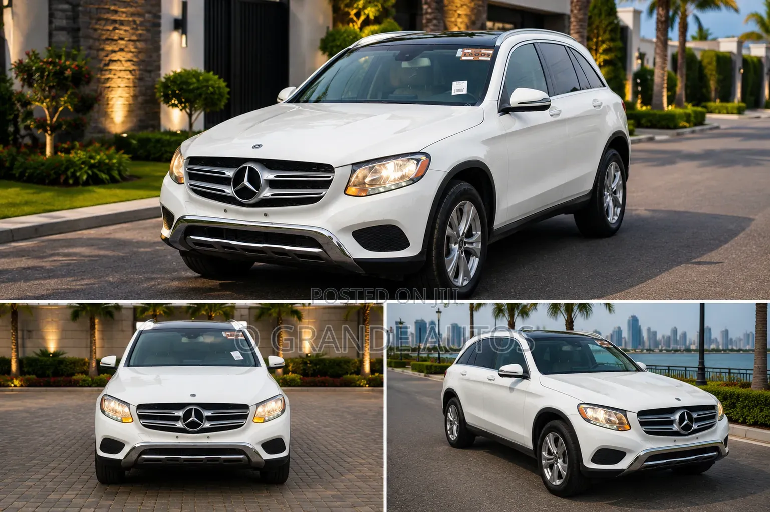Mercedes-Benz GLC-Class 2018 White