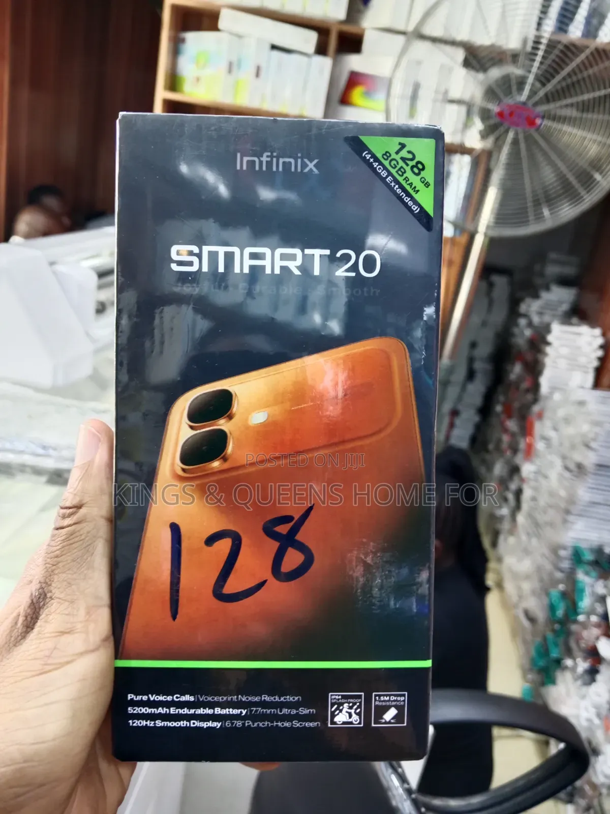 New Infinix Smart 20 128 GB Orange