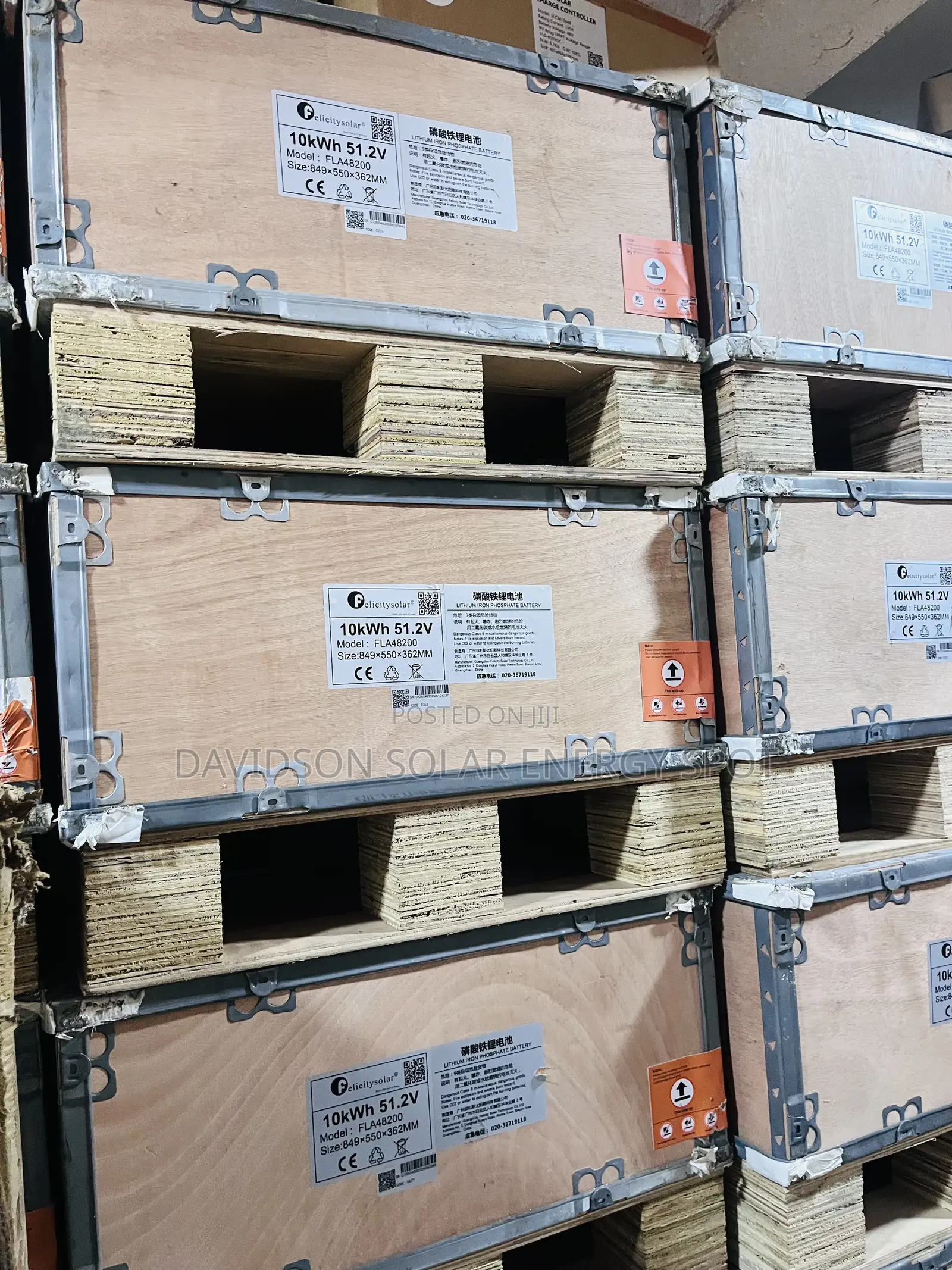 10kwh 48v Felicity Solar Lithium Ion Battery