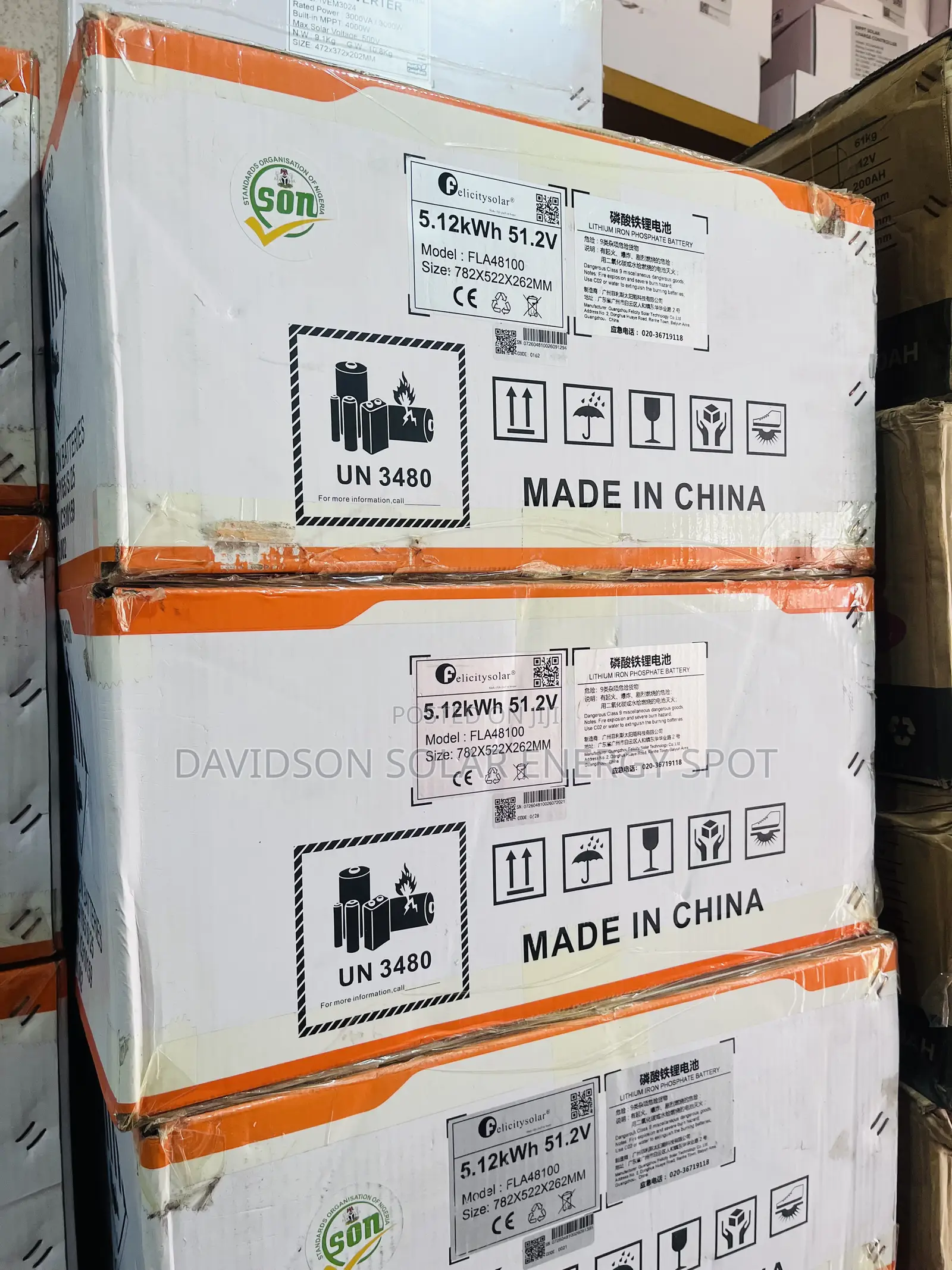 5kwh 48v Felicity Solar Lithium Ion Battery