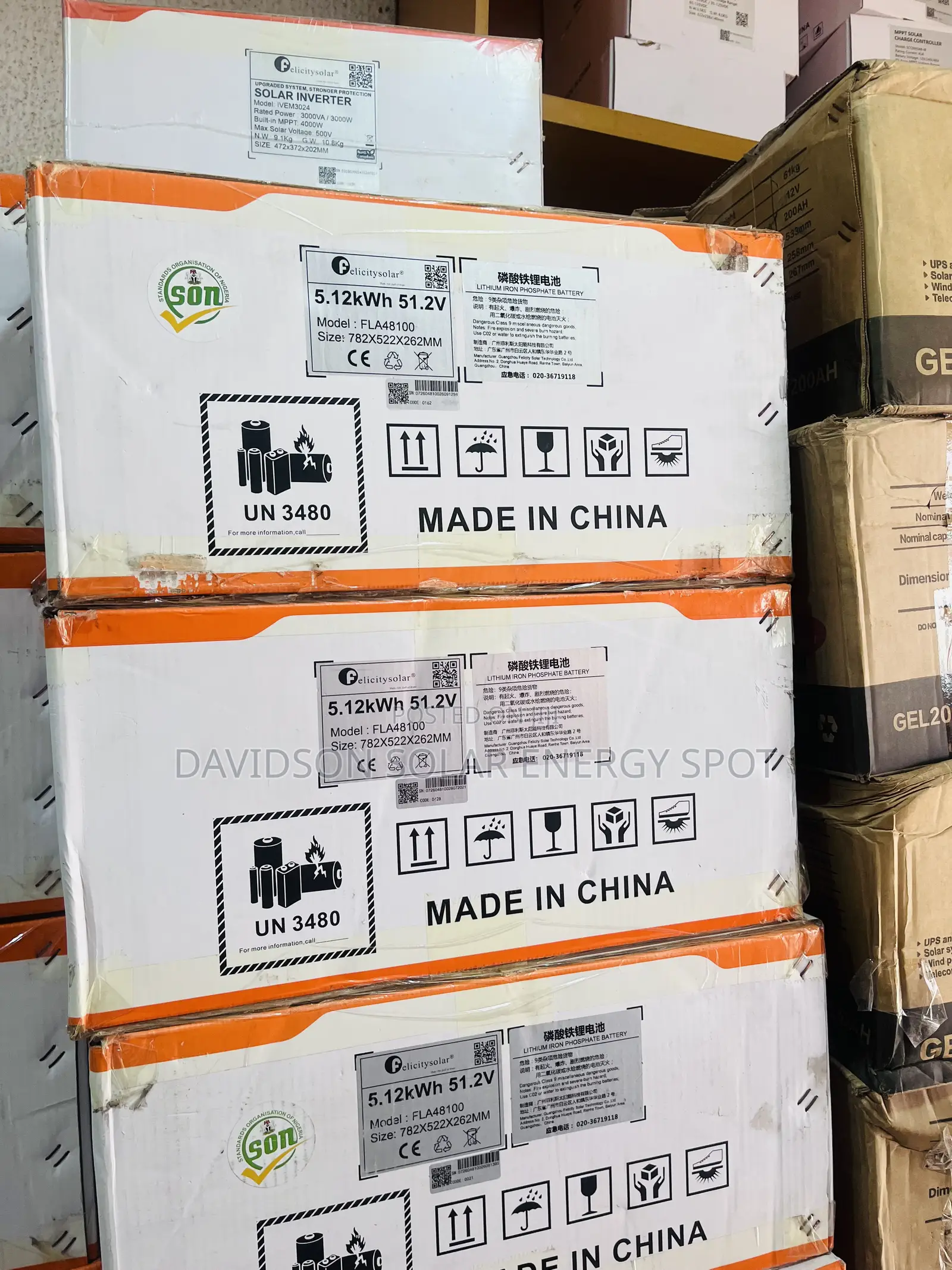 5kwh 48v Felicity Solar Lithium Ion Battery