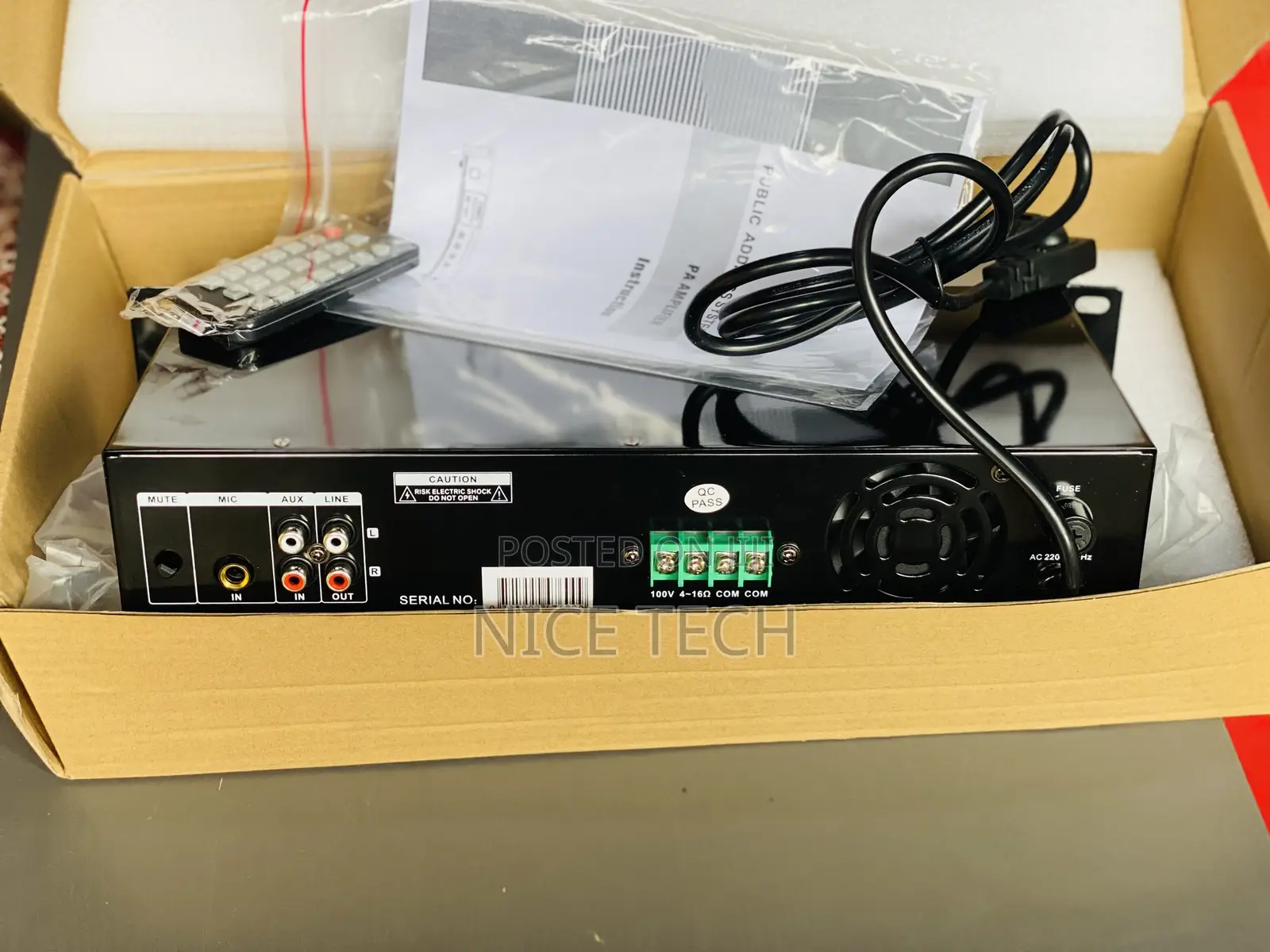 Dart Dpa-40f Public Address Amplifier 40watts
