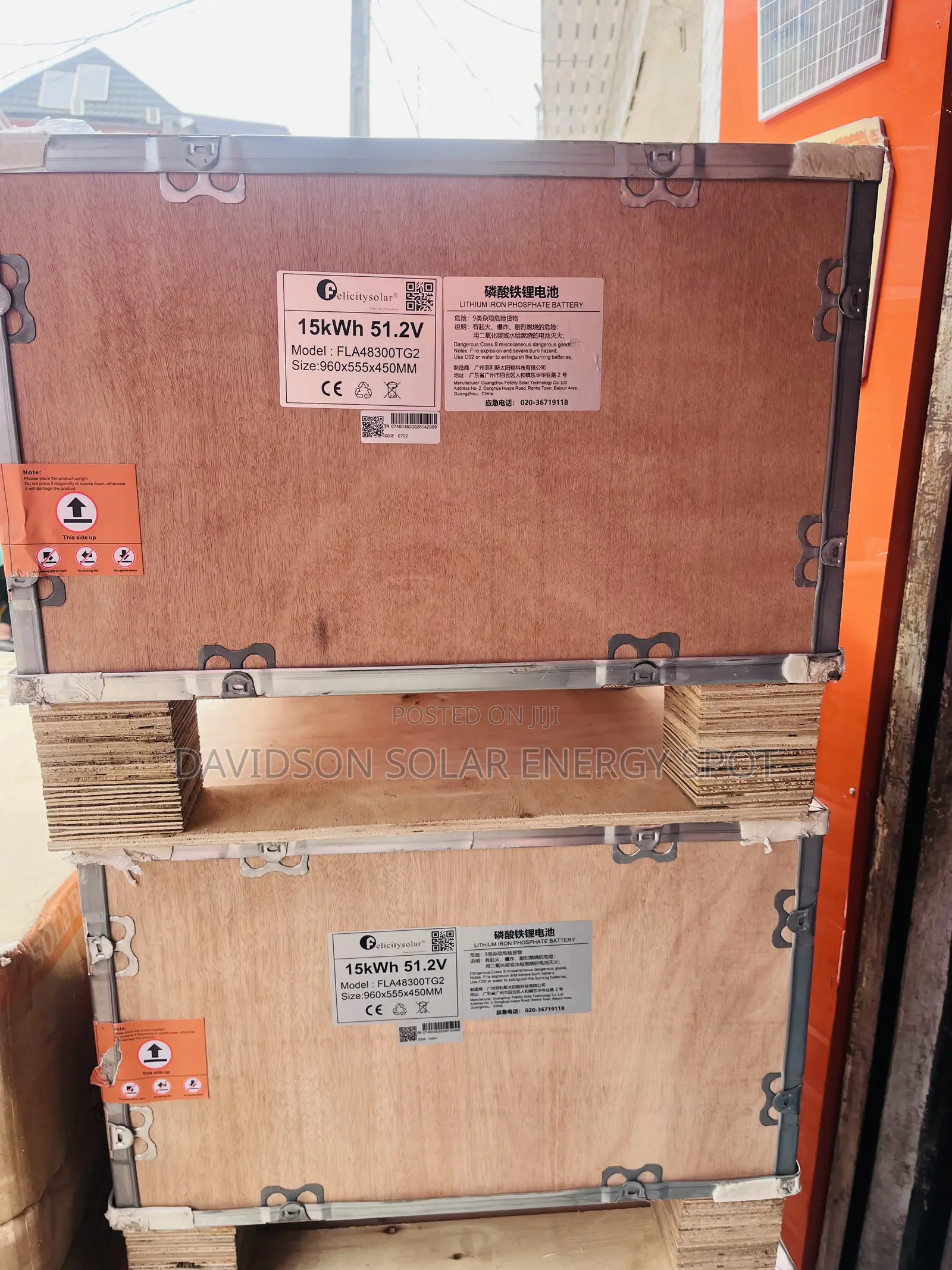 15kwh 48v Felicity Solar Lithium Ion Battery