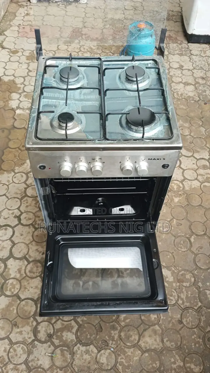 Maxi 50x50 Gas Cooker With Oven Grill Compact Reliable