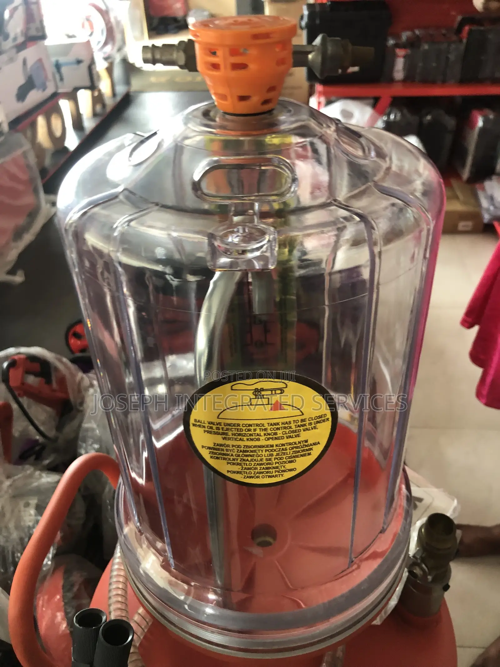 YATO YT-07190 Pneumatic Oil Drainer and Extractor