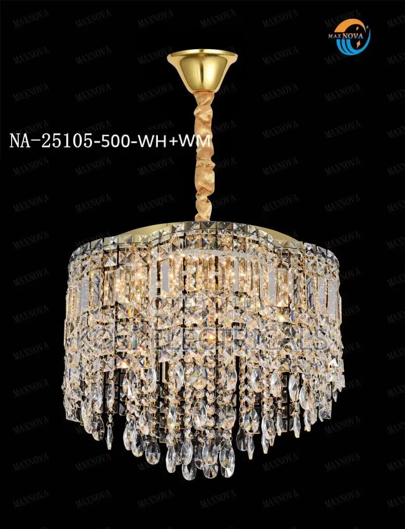 Chandelier Luxury Crystal Ceiling Hanging Chandelier for Living Room