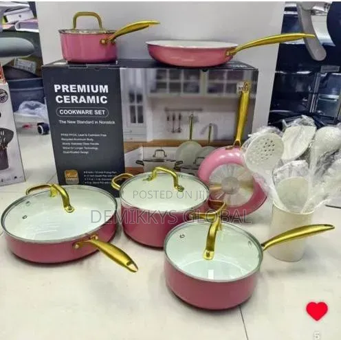 Premium Ceramic Cookware Sets 7pcs