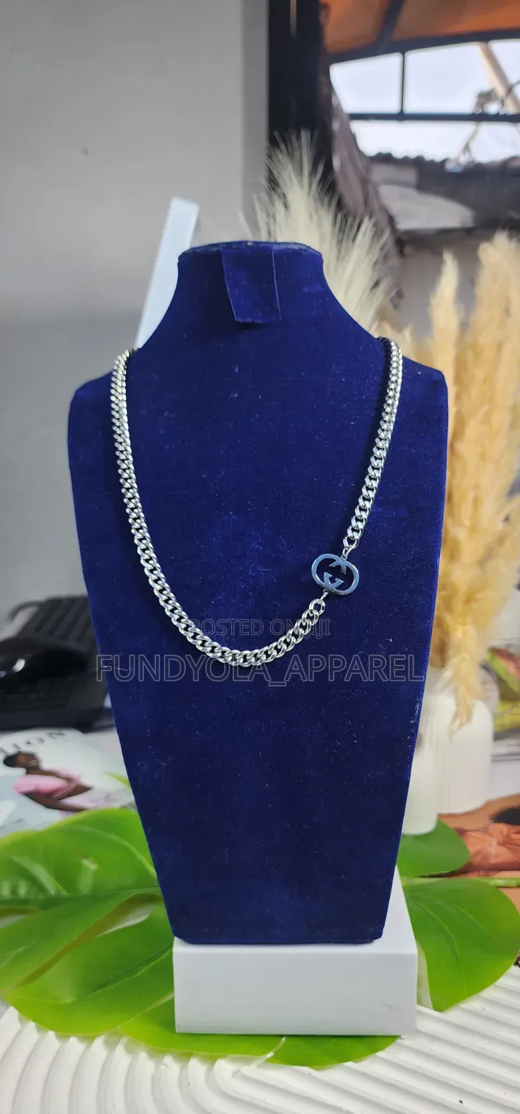 Heritage Monogram Statement Necklace