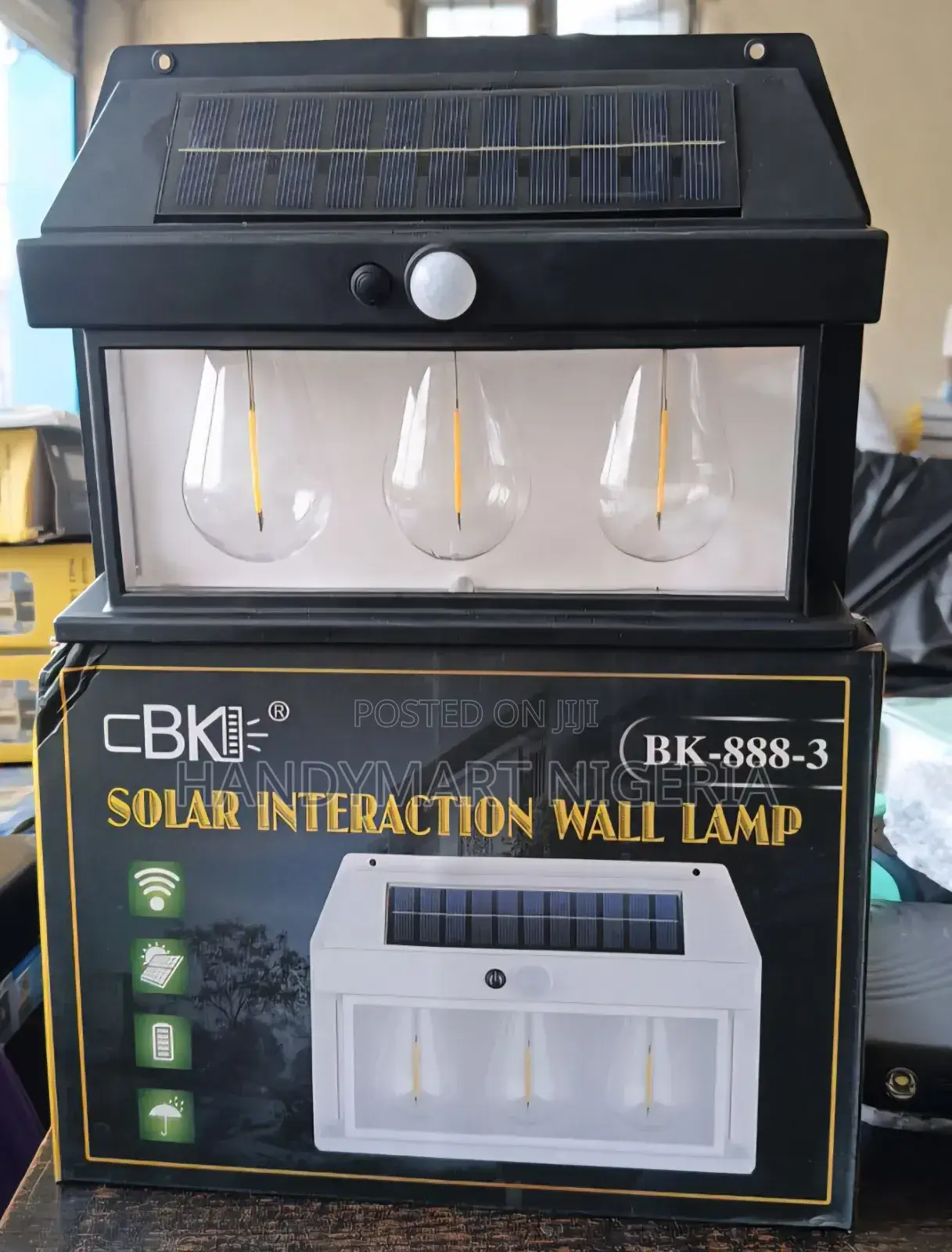 Solar Interaction Wall Lamp (BK-888-3) 25% OFF
