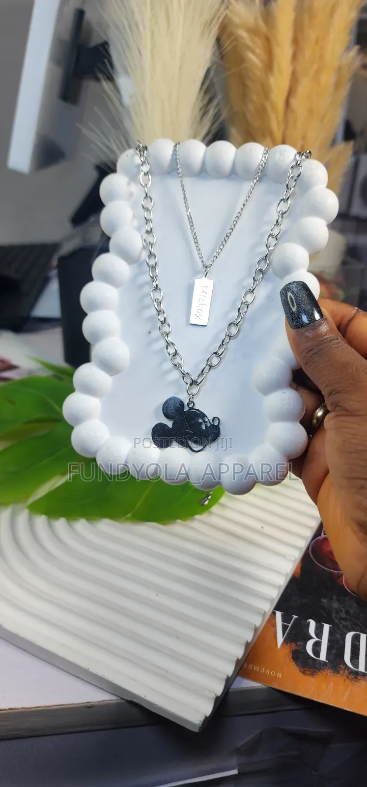 Chunky Silver Mickey Layers